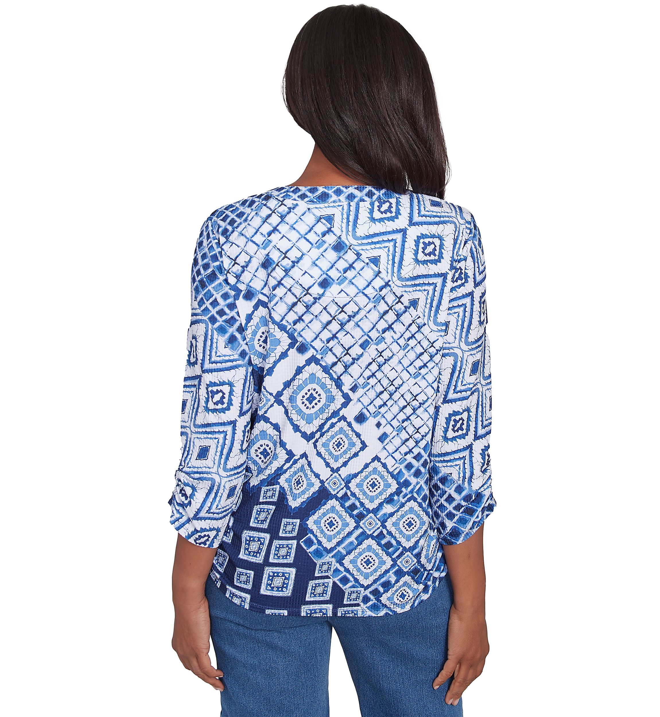 Petite Free Spirit Ikat Patch