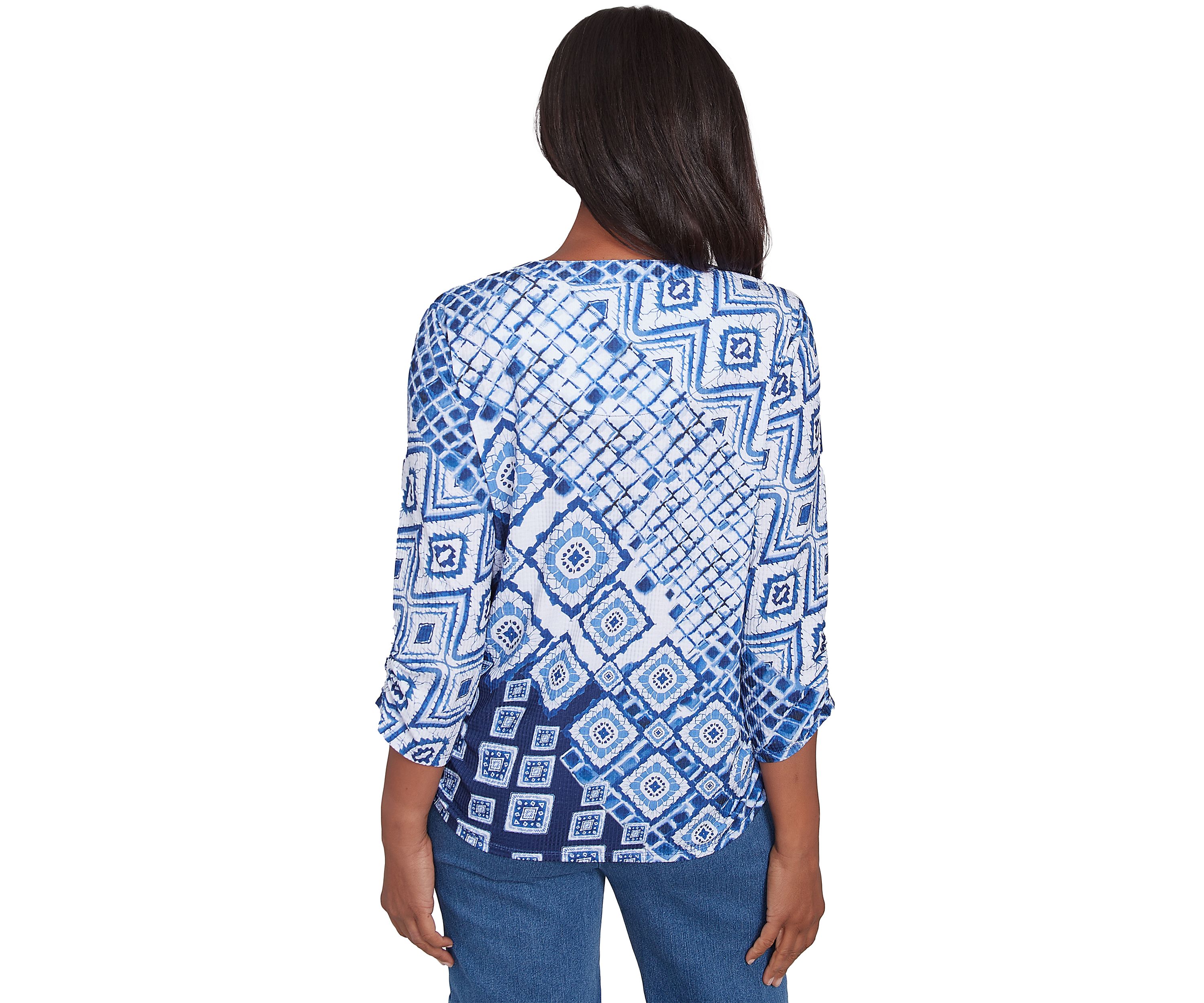Petite Free Spirit Ikat Patch