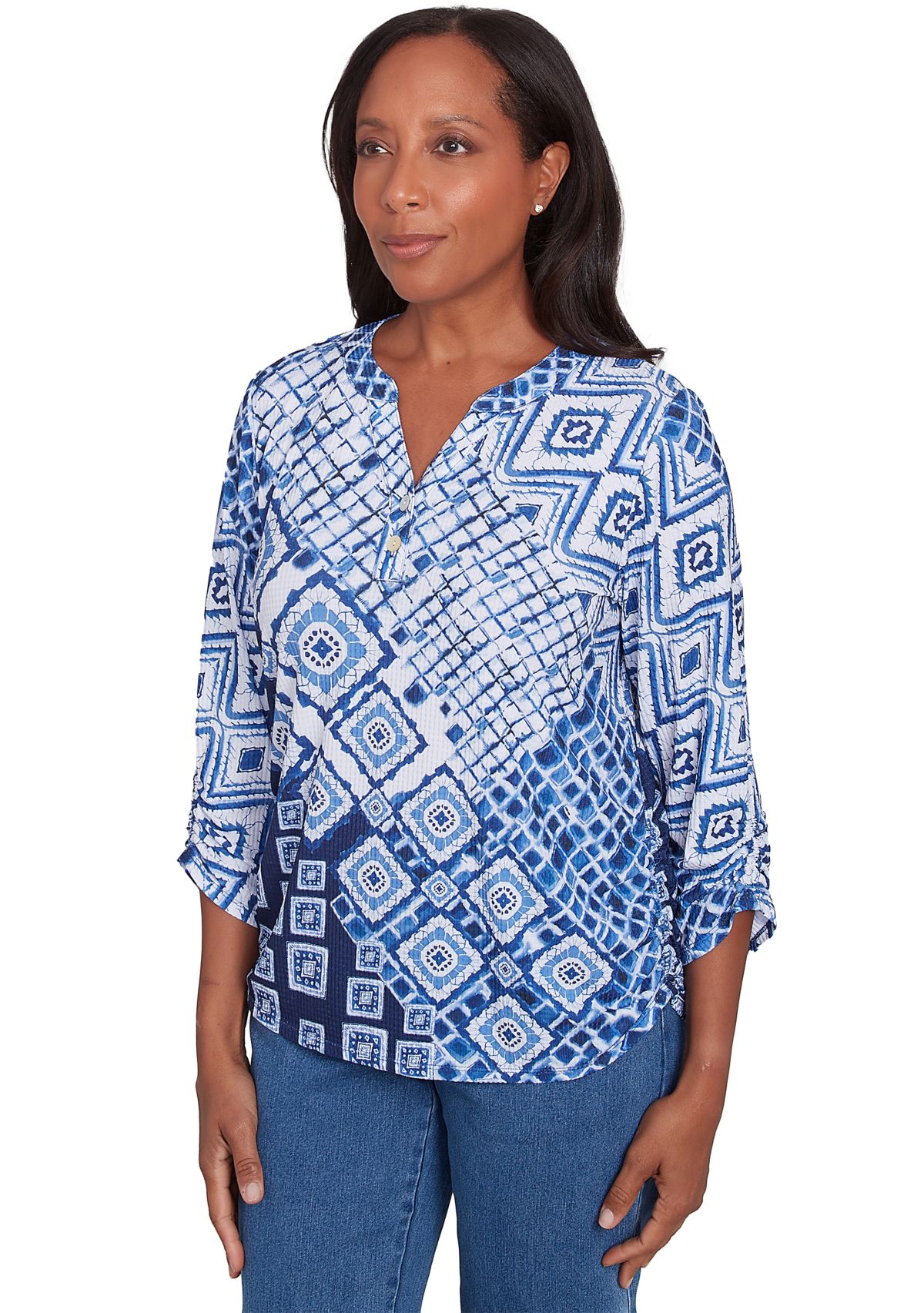 Petite Free Spirit Ikat Patch