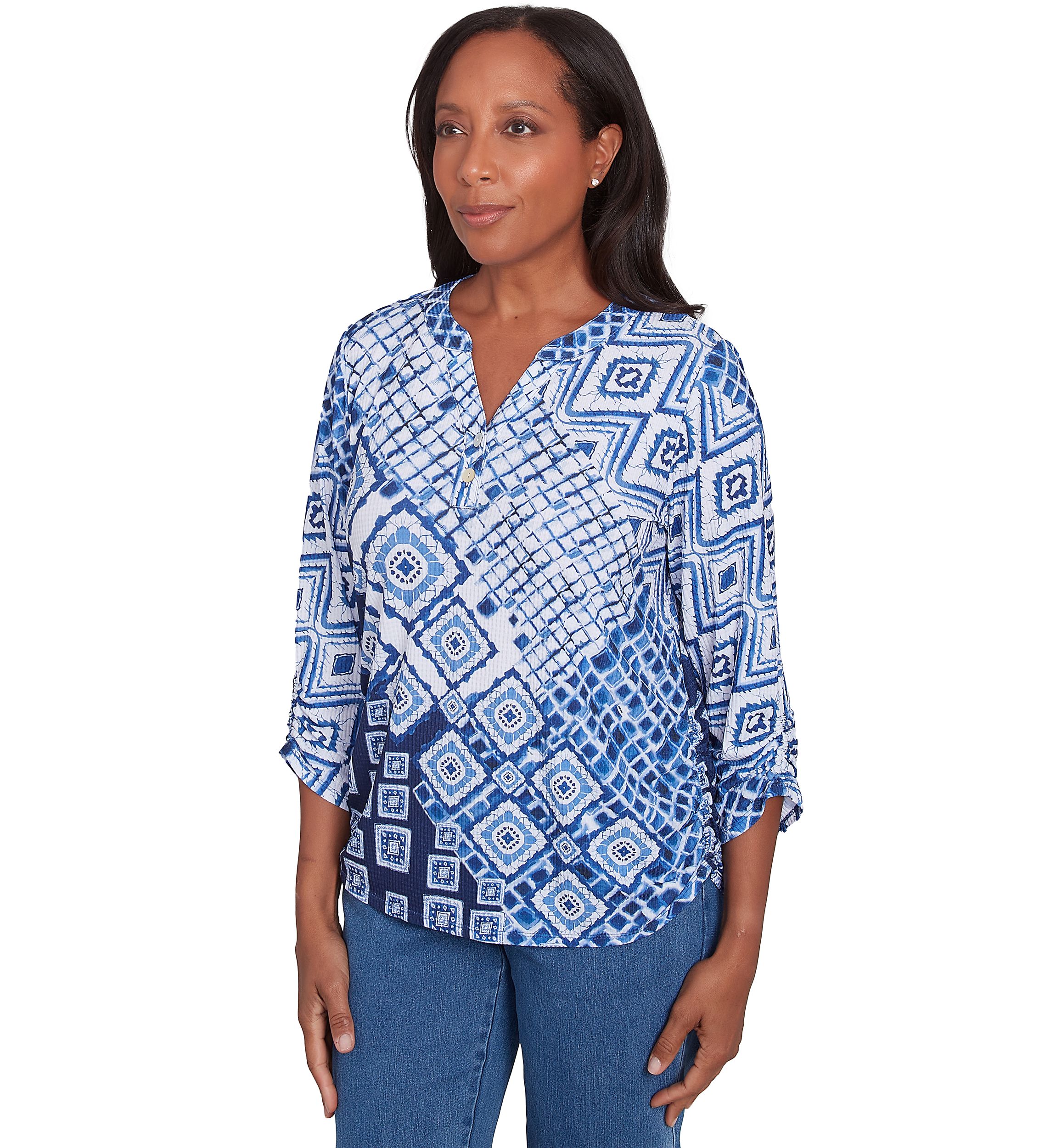 Petite Free Spirit Ikat Patch
