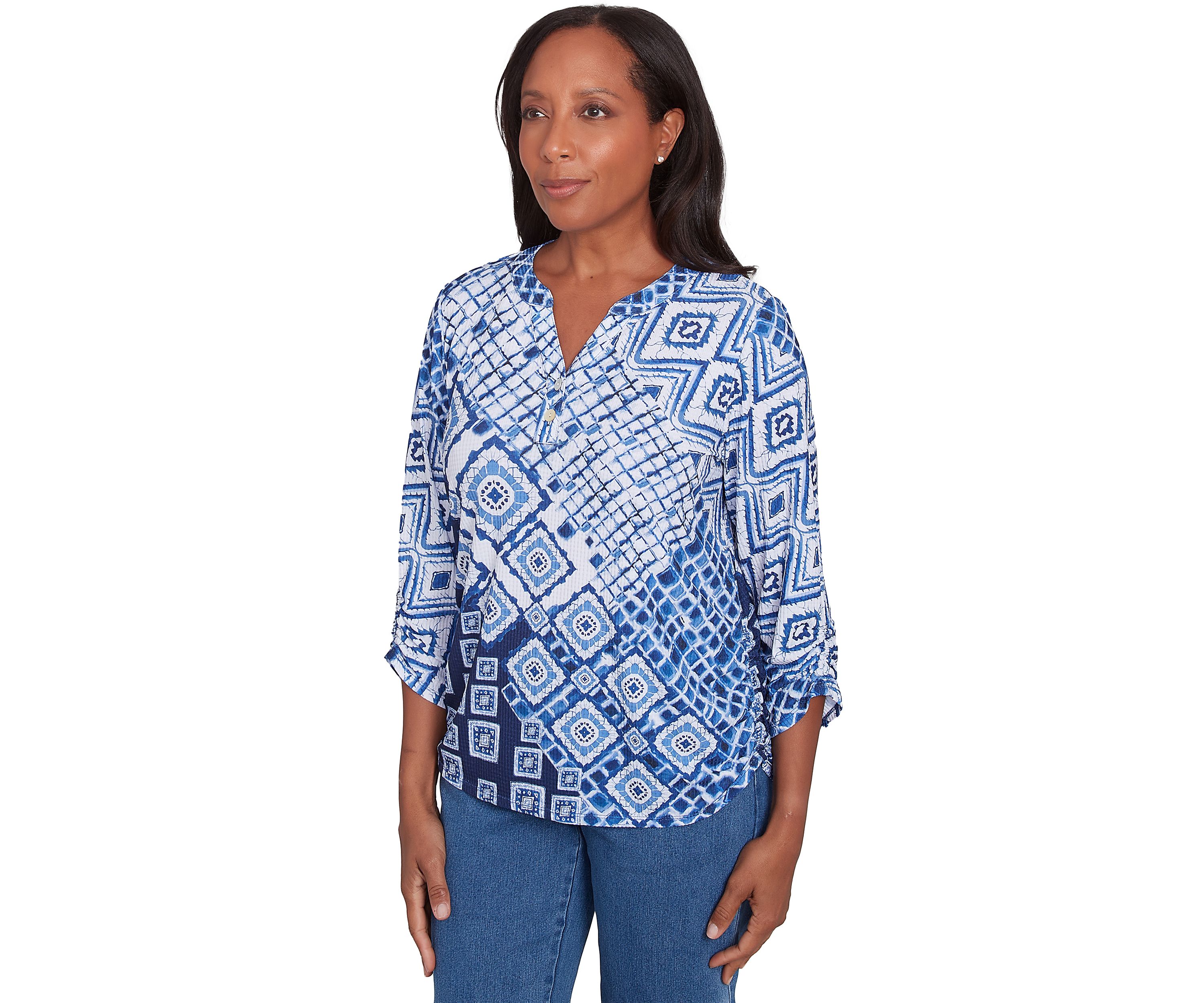 Petite Free Spirit Ikat Patch