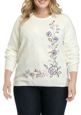 Belk sweaters 2025 plus size