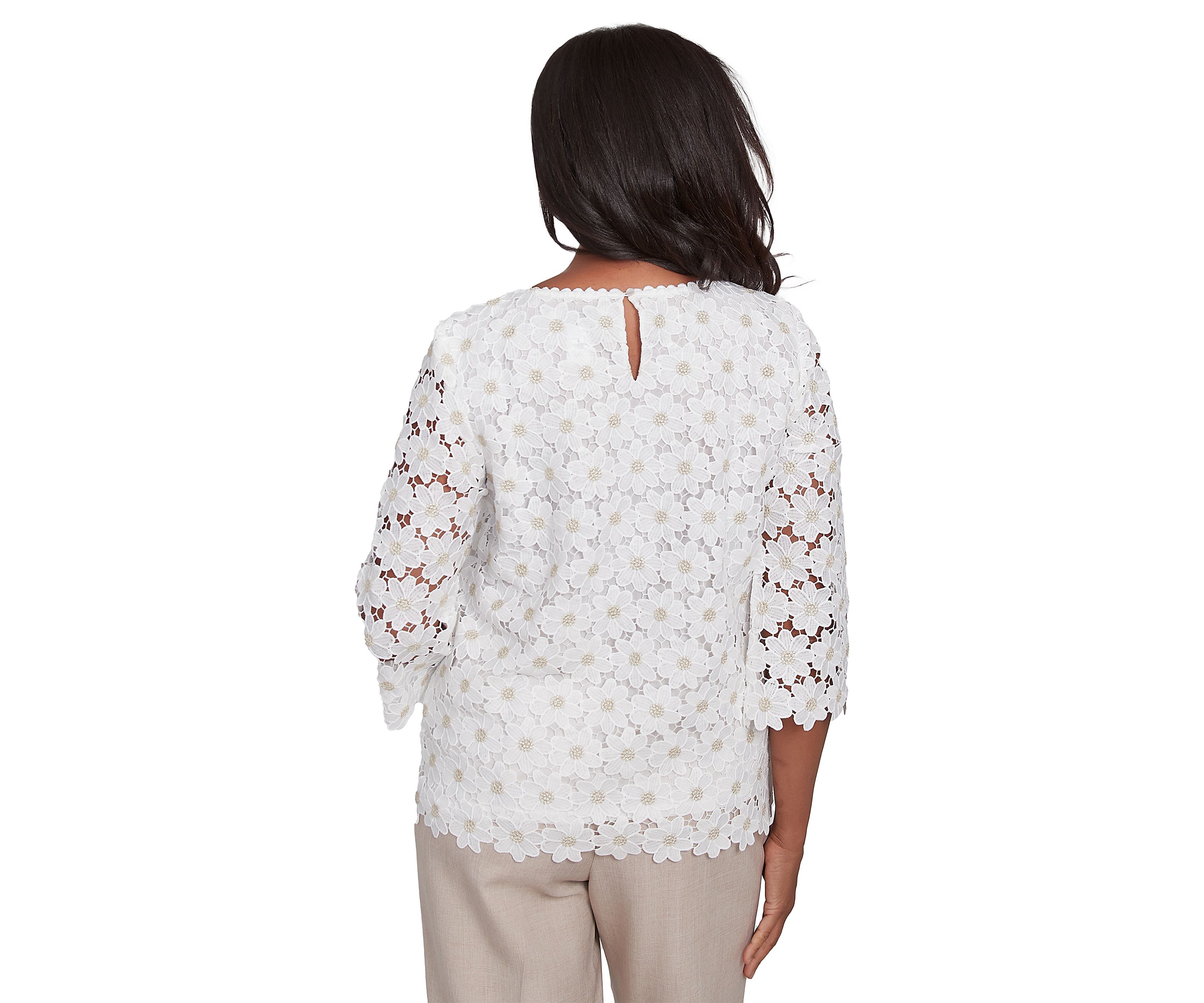 Womens Kensington Gardens Daisy Lace Top
