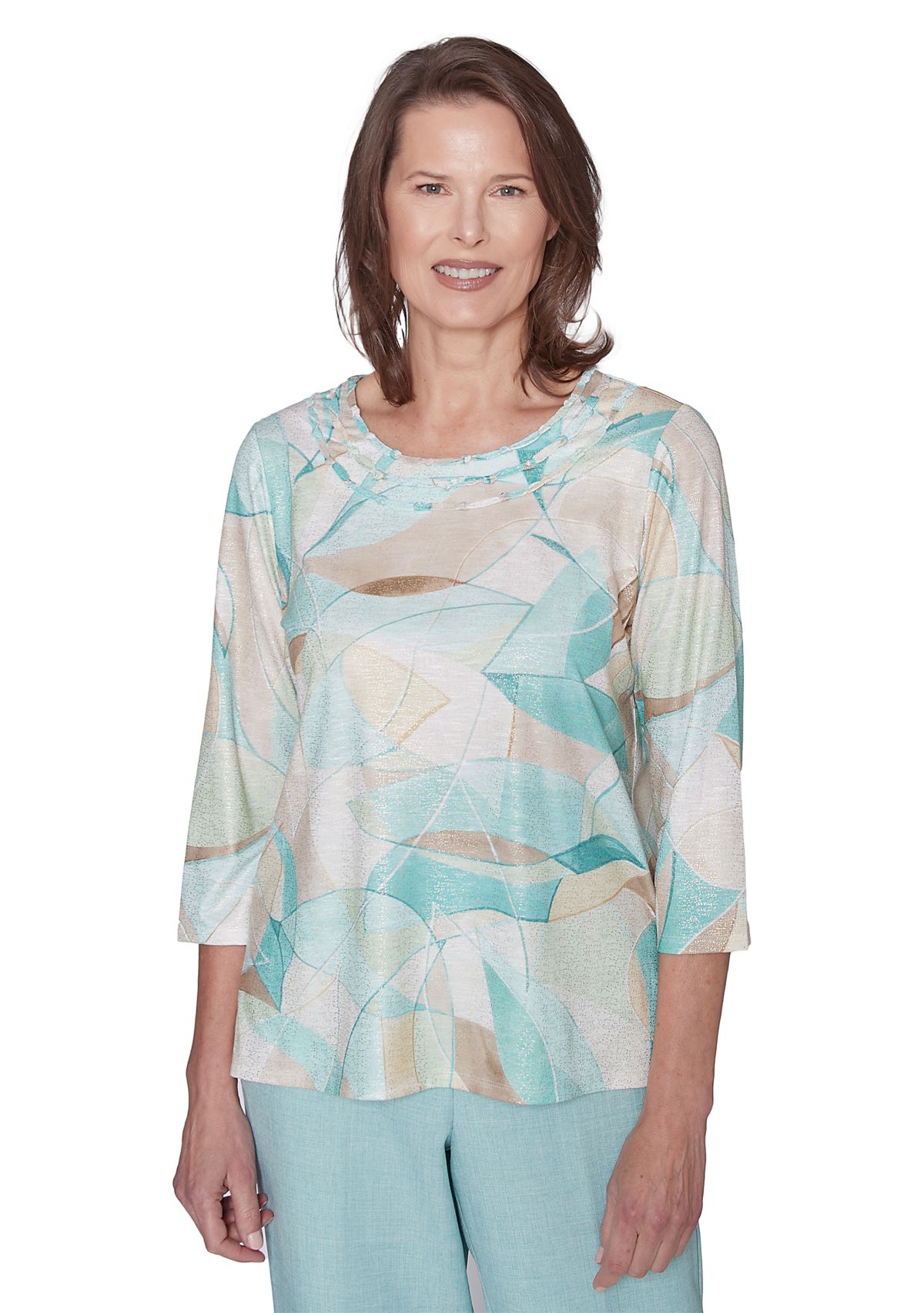 Womens Kensington Gardens Stained Glass Top