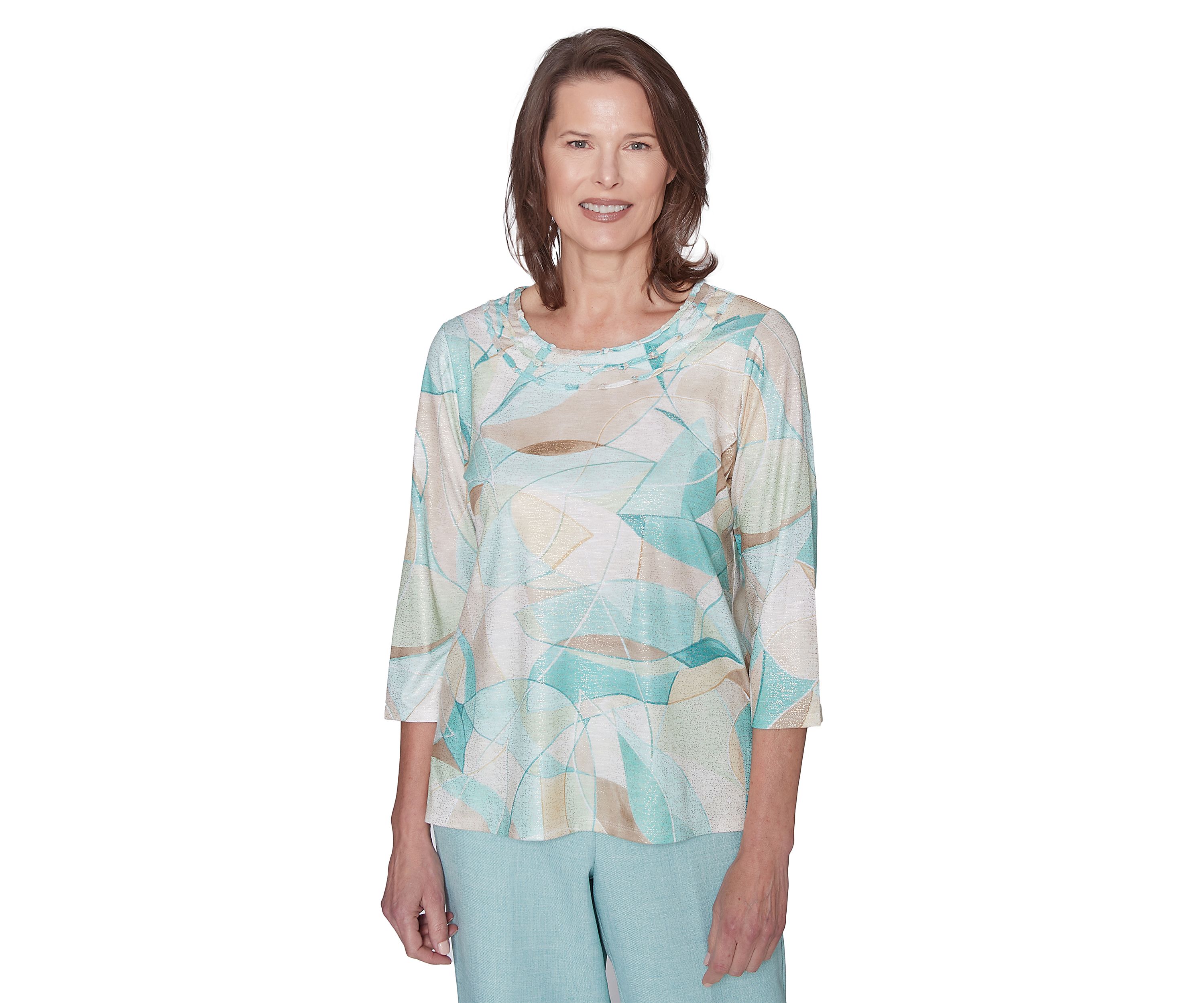 Womens Kensington Gardens Stained Glass Top
