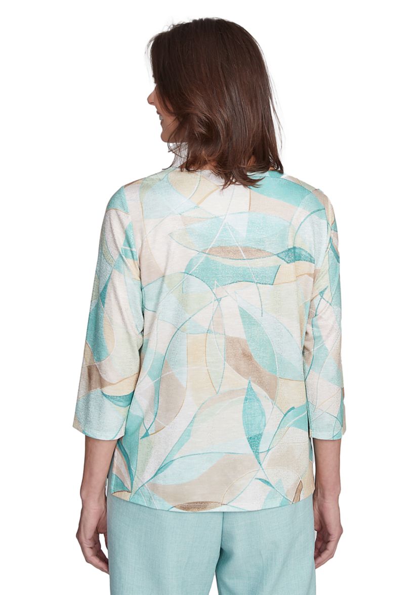 Womens Kensington Gardens Stained Glass Top