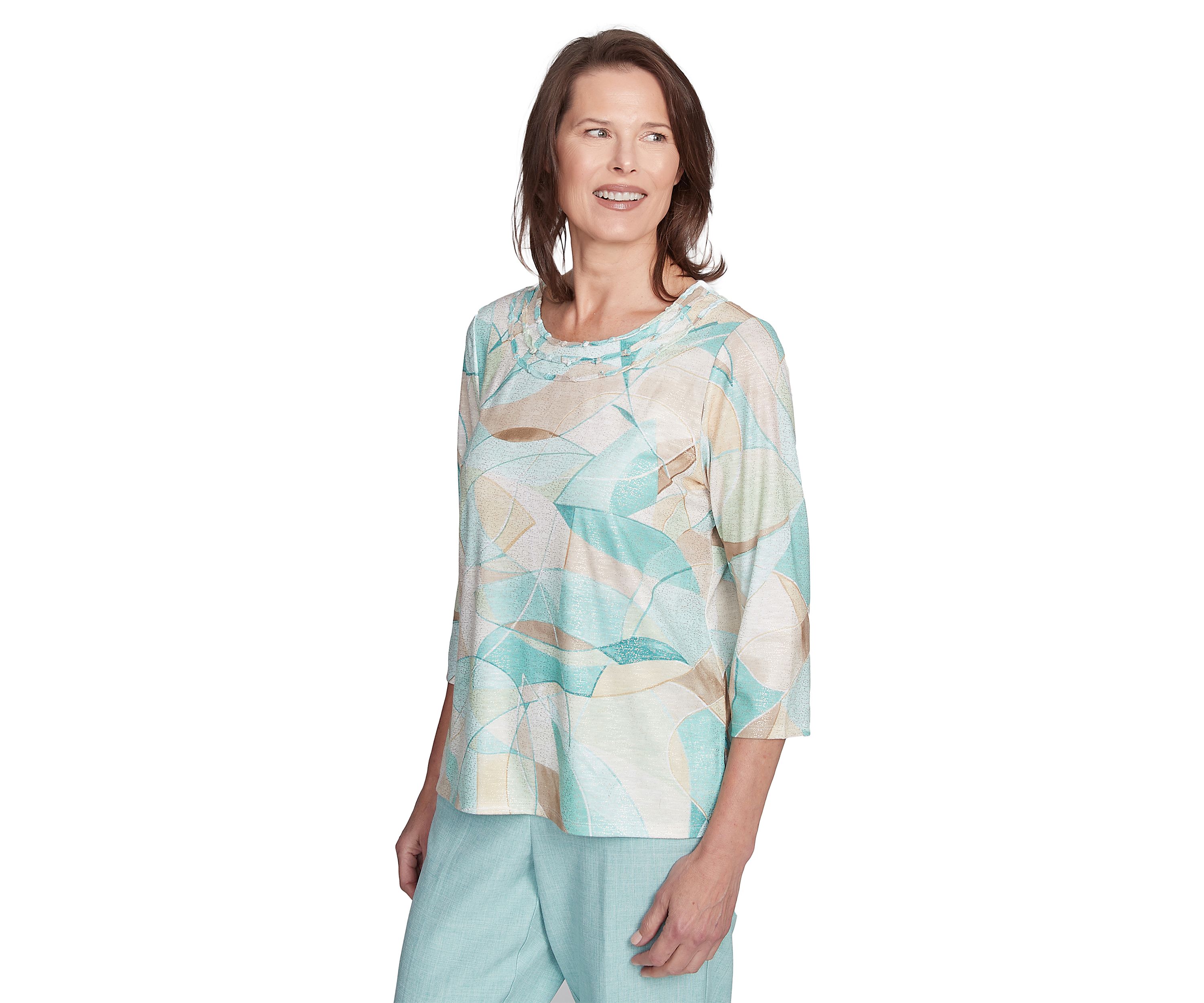 Womens Kensington Gardens Stained Glass Top