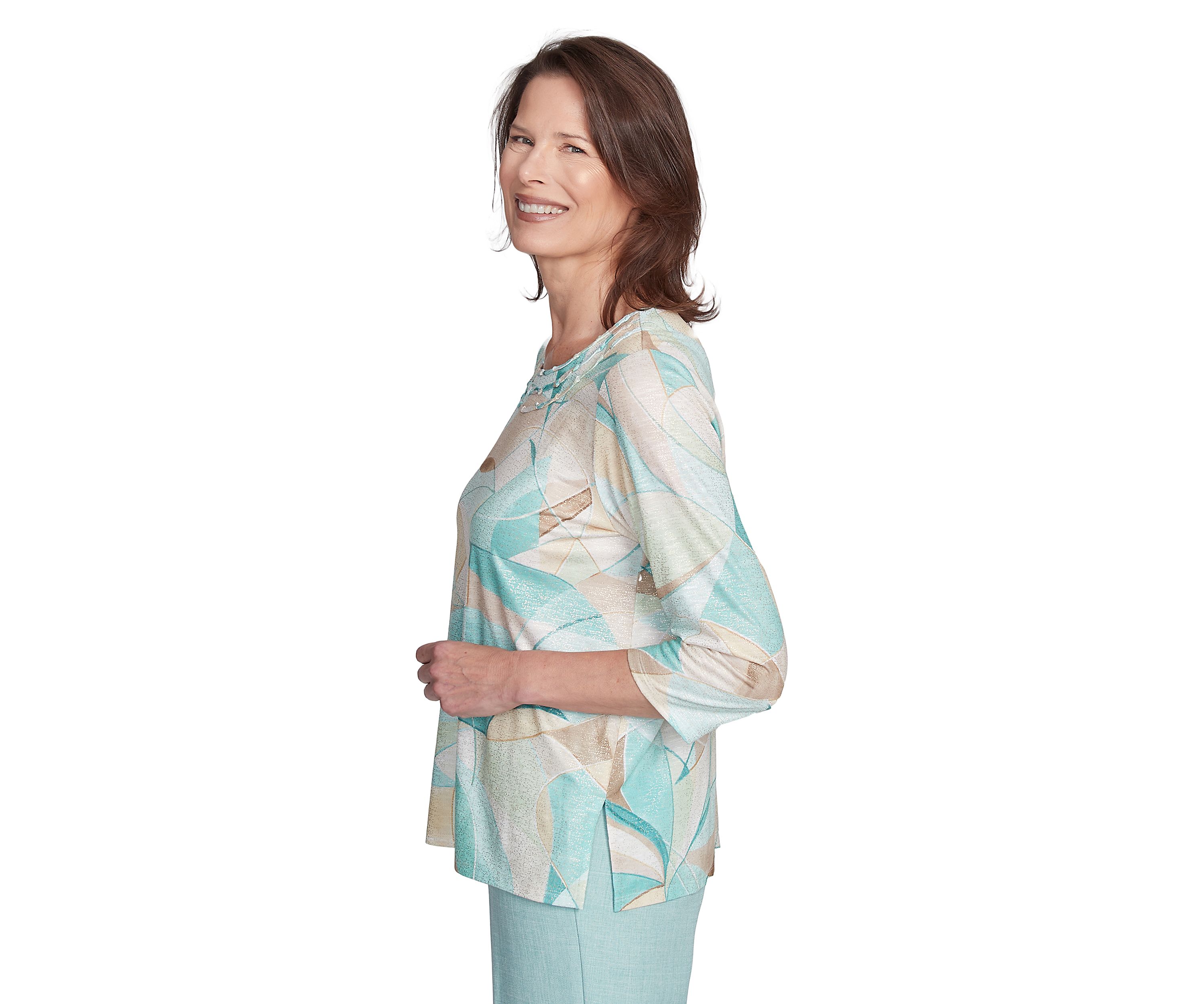 Womens Kensington Gardens Stained Glass Top