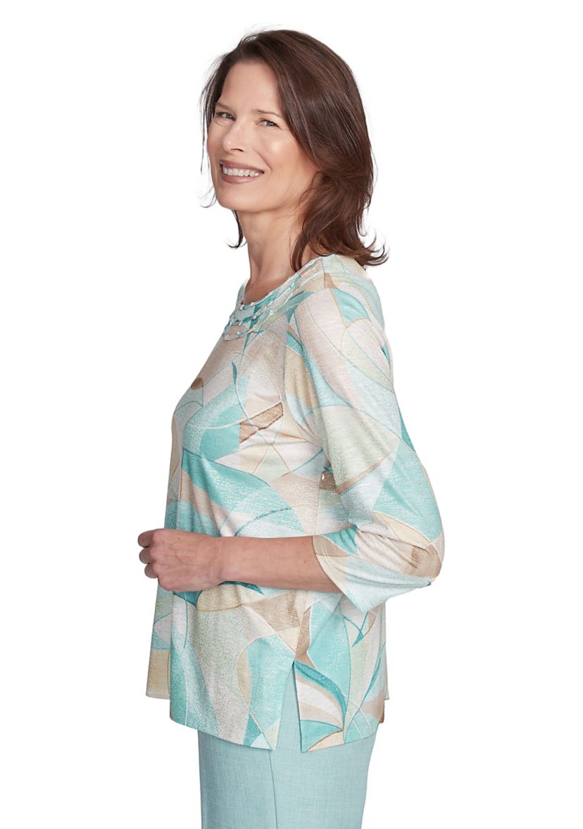 Womens Kensington Gardens Stained Glass Top