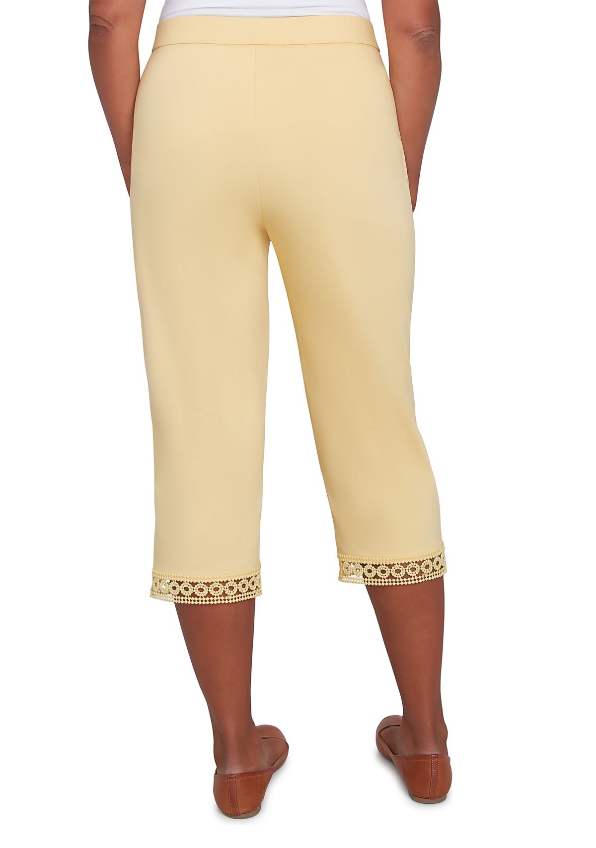 Womens Dress Code Capri Pants