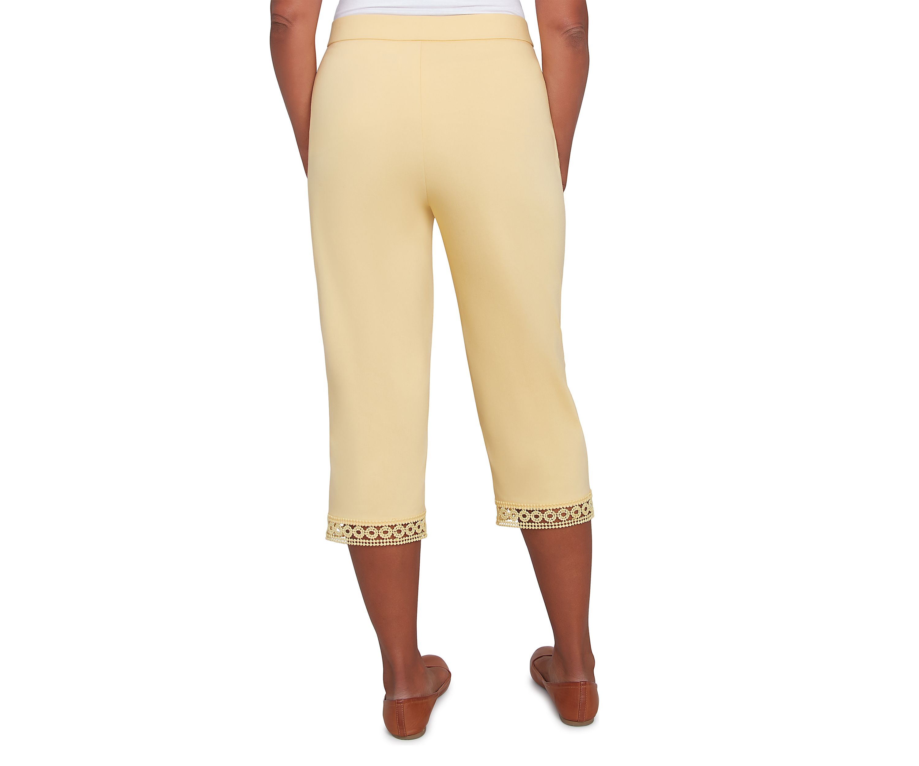 Womens Dress Code Capri Pants