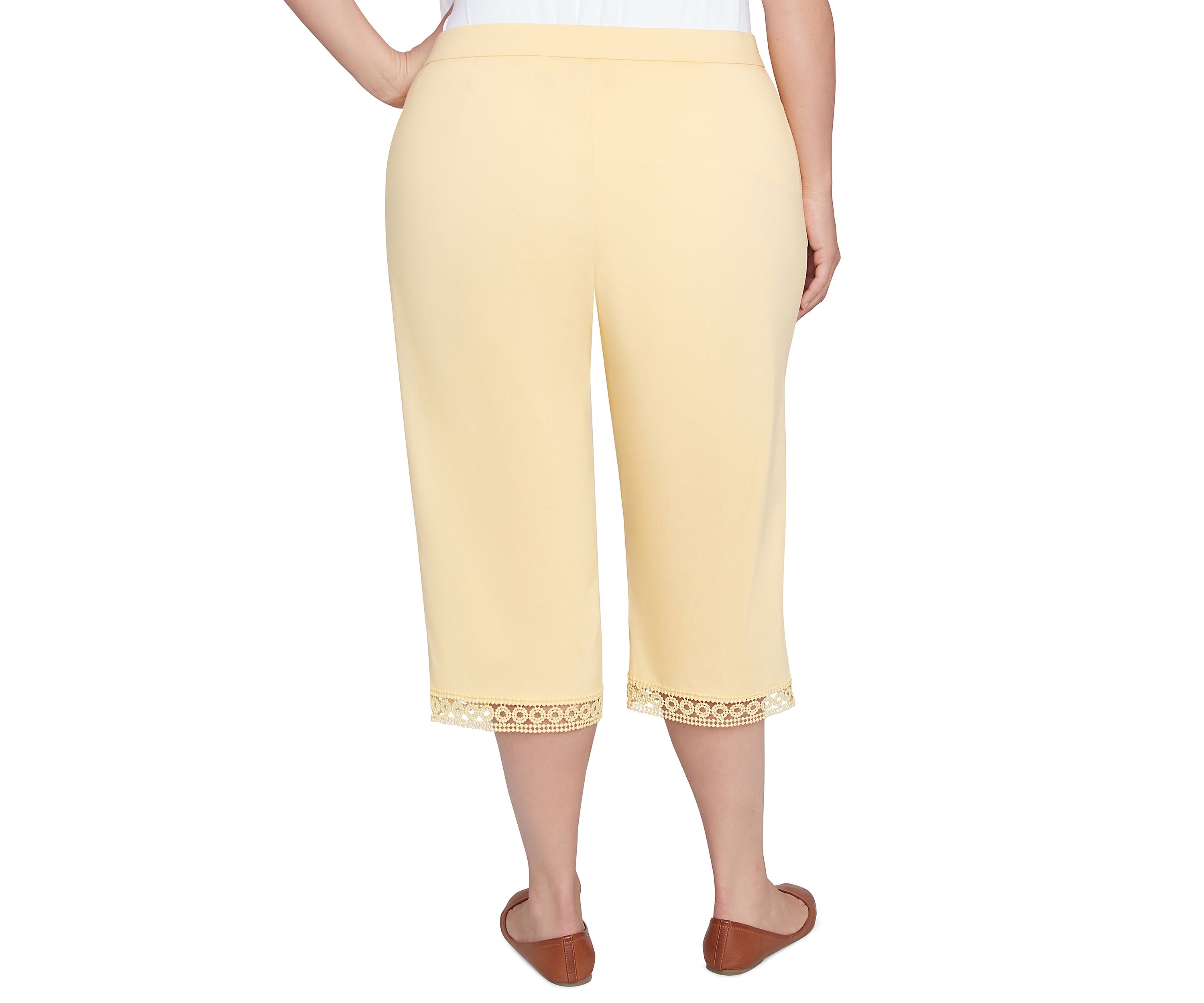 Plus Size Dress Code Capri Pants