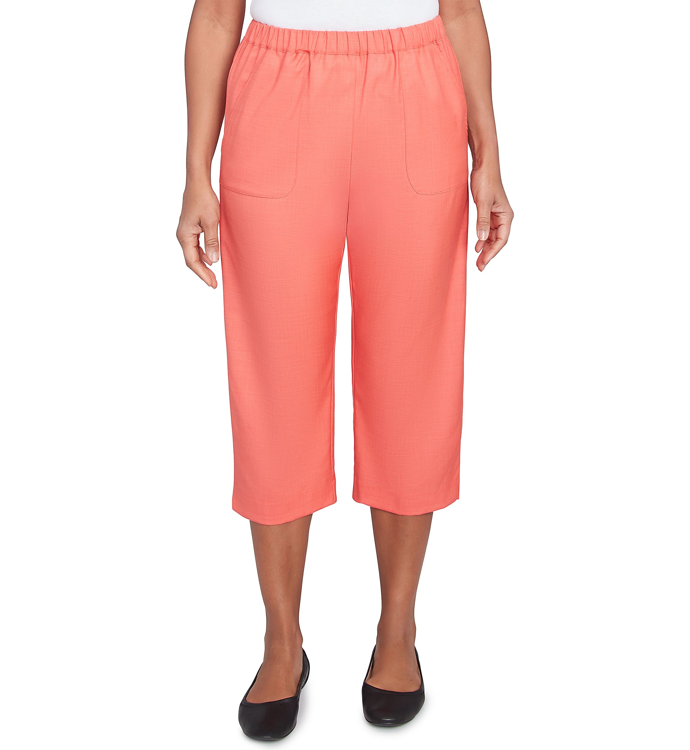 Womens Catalina Island Patch Pocket Capri Pants