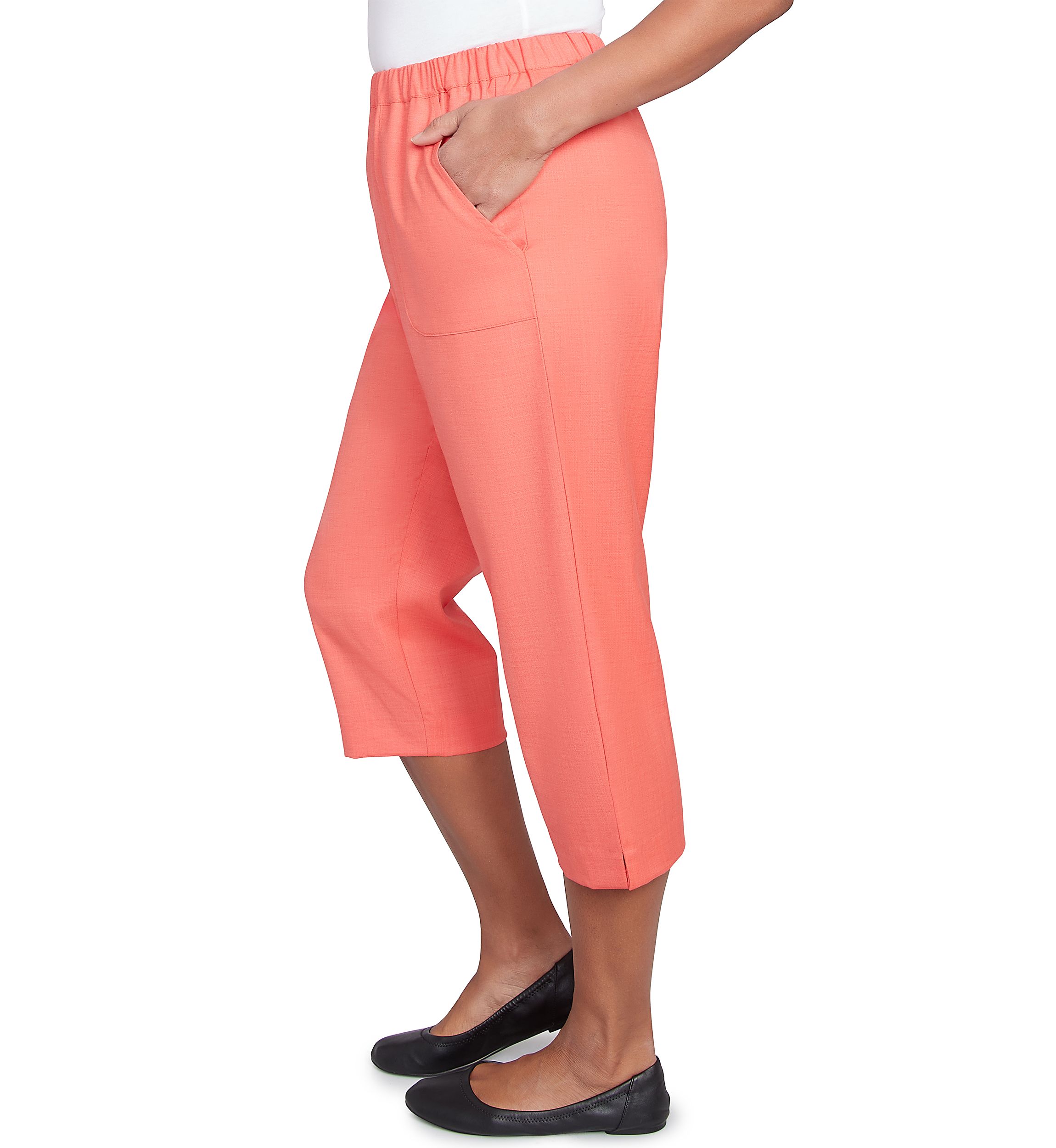 Womens Catalina Island Patch Pocket Capri Pants