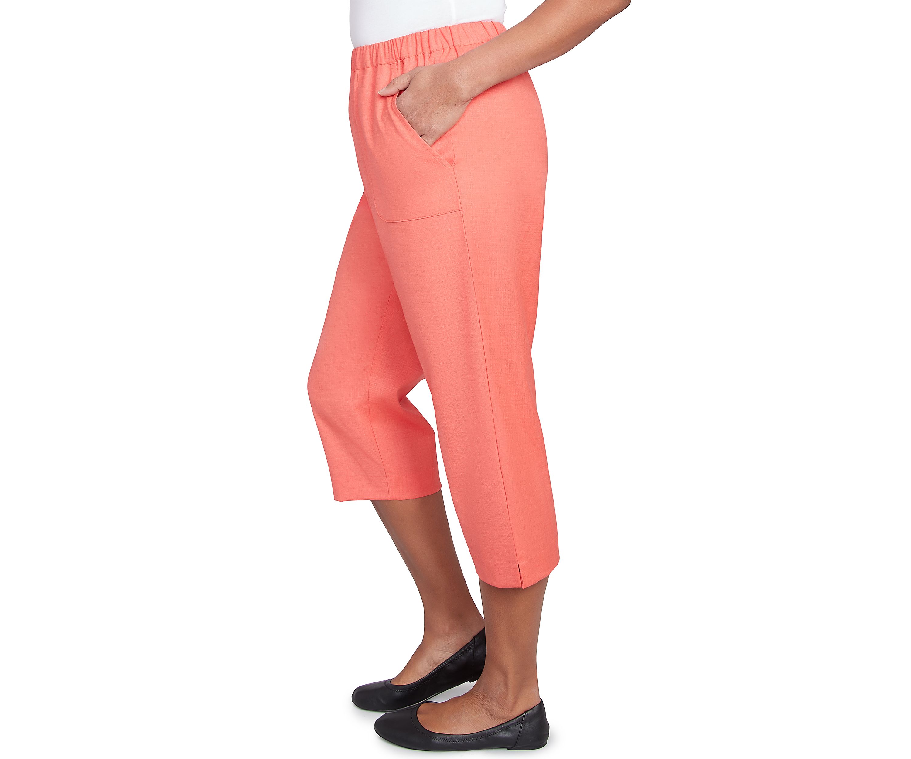 Womens Catalina Island Patch Pocket Capri Pants