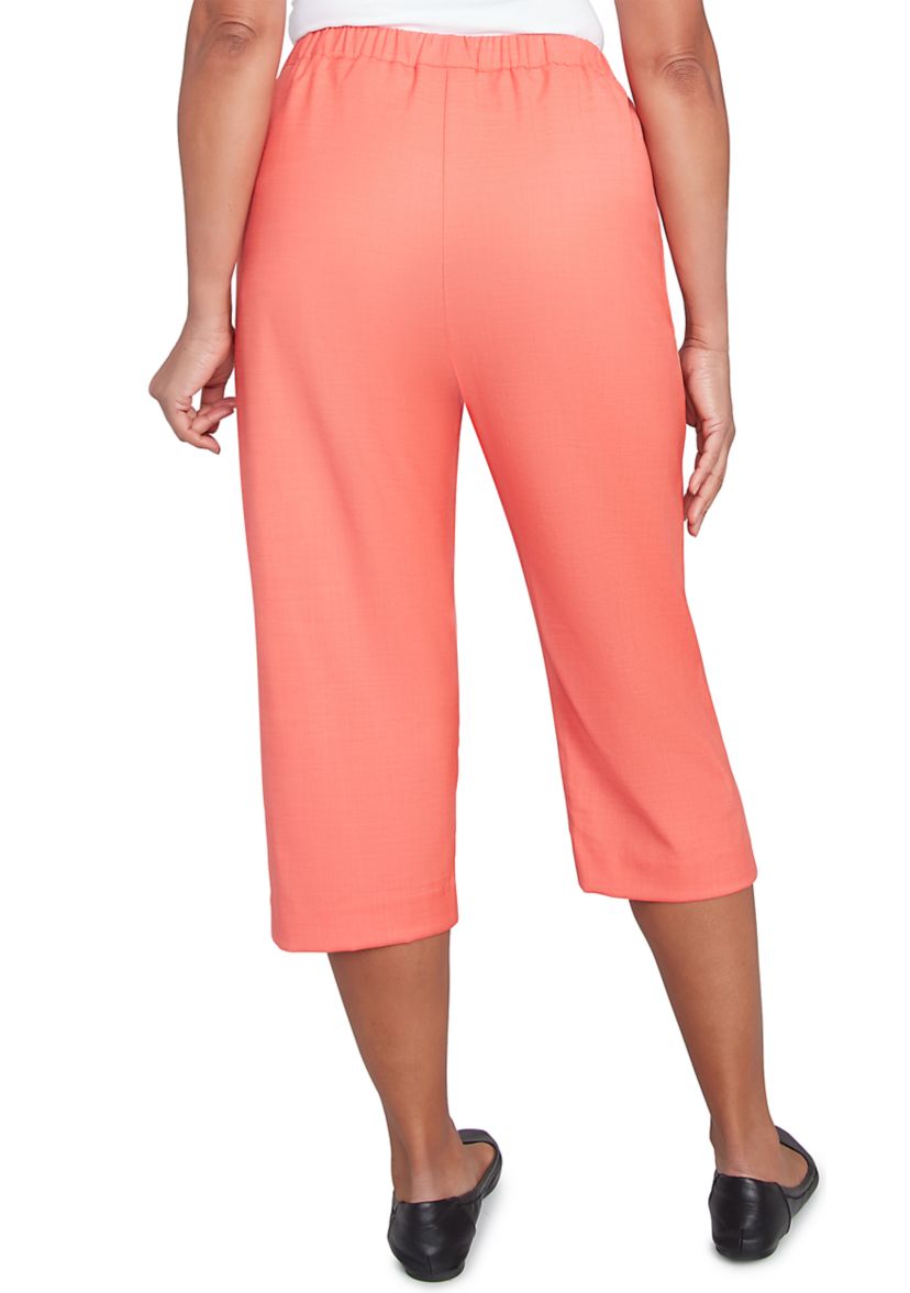 Petite Catalina Island Patch Pocket Capri Pants