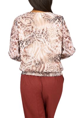 Women's Animal Print Sweater