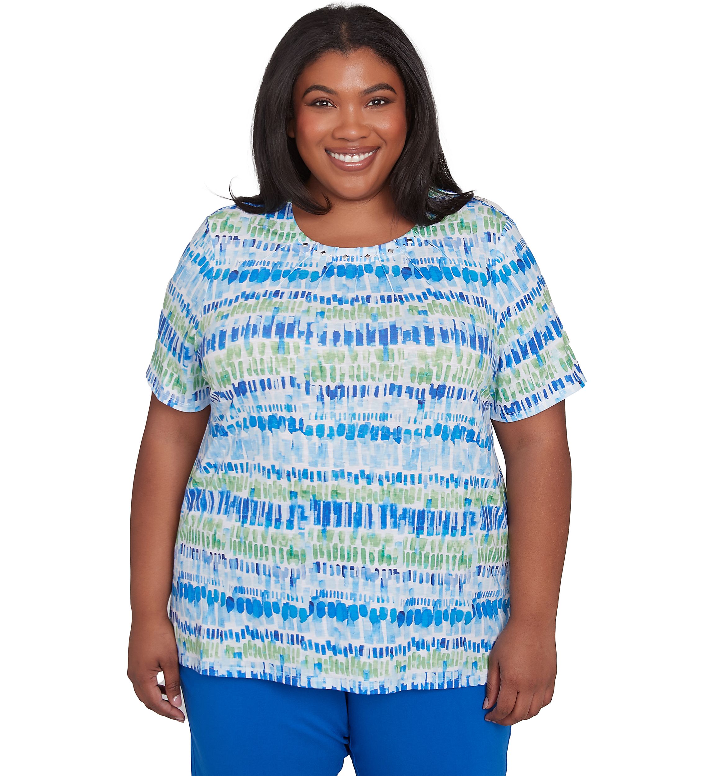 Plus Size Parrot Cay Chicklets T-Shirt 
