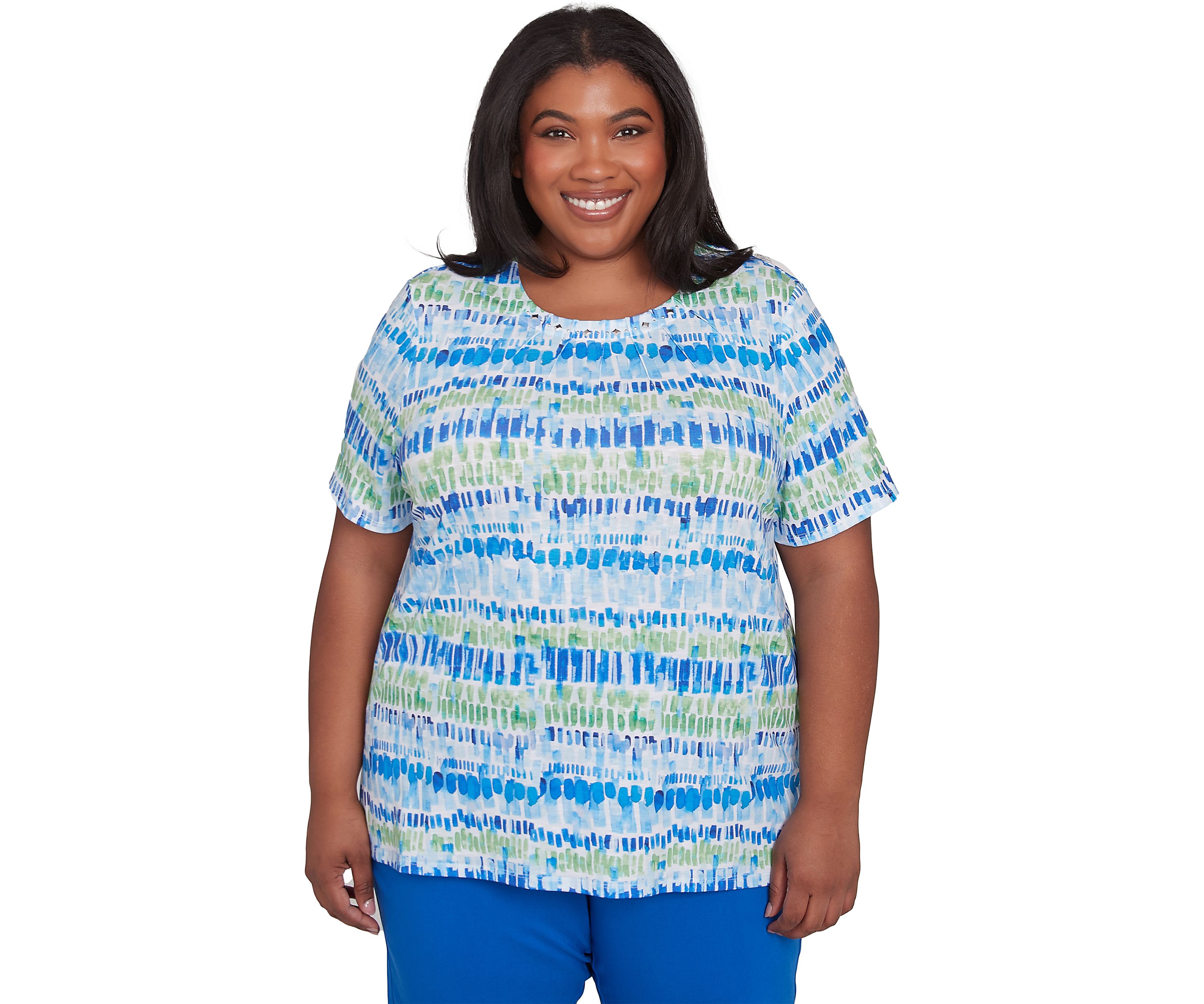 Plus Size Parrot Cay Chicklets T-Shirt 