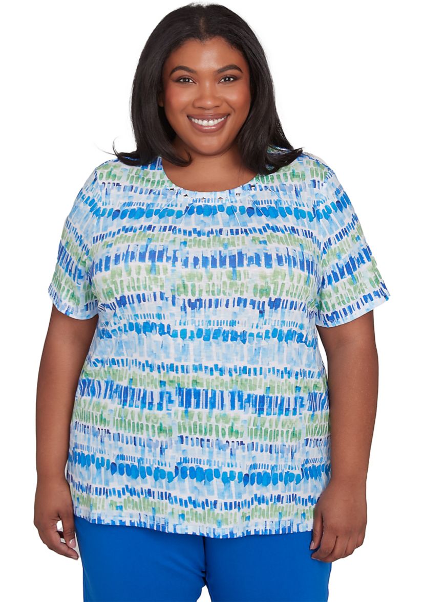 Plus Size Parrot Cay Chicklets T-Shirt 