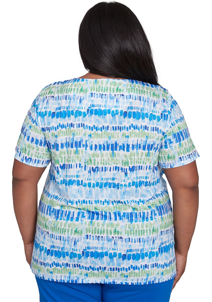 Plus Size Parrot Cay Chicklets T-Shirt 