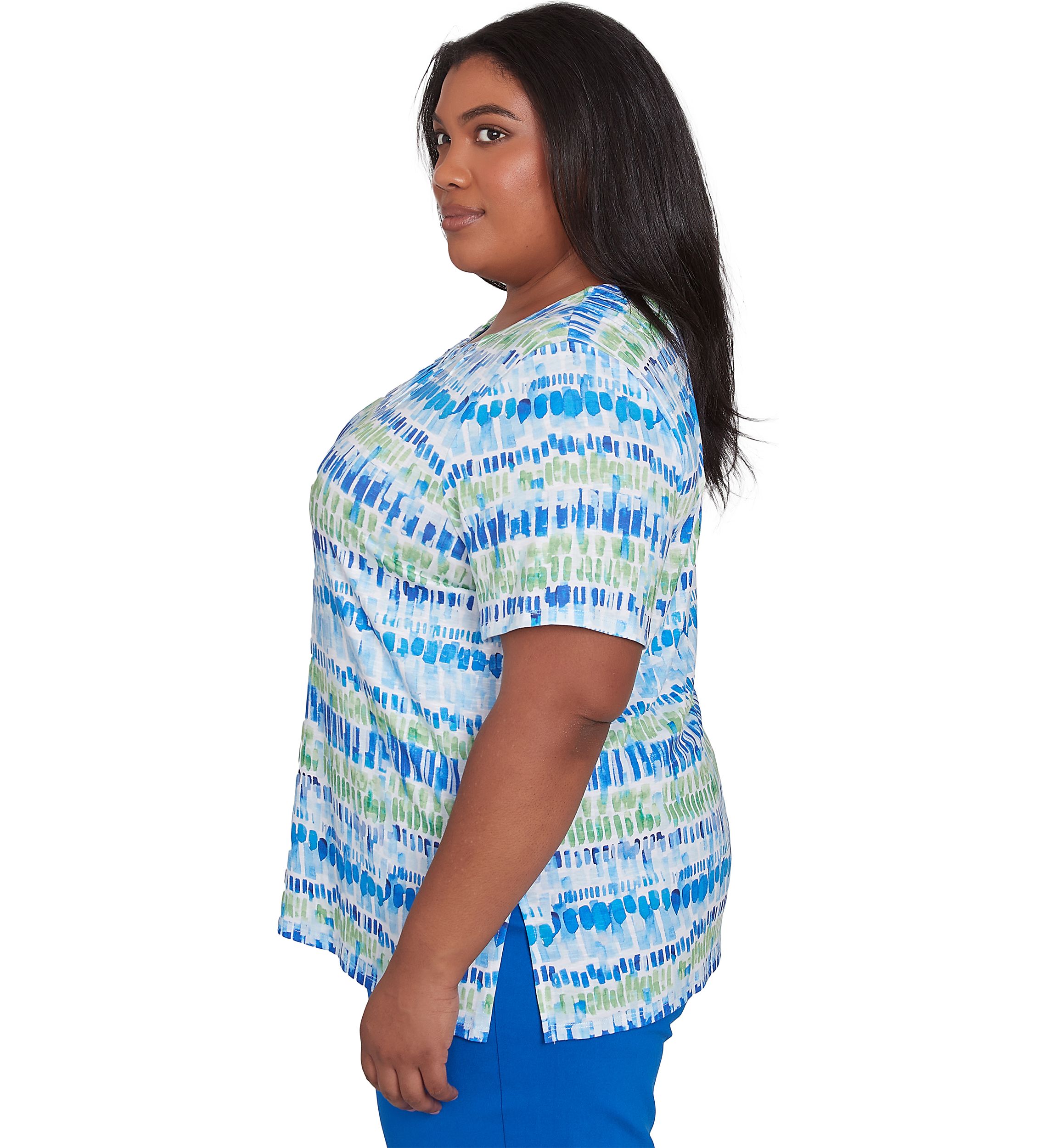 Plus Size Parrot Cay Chicklets T-Shirt 