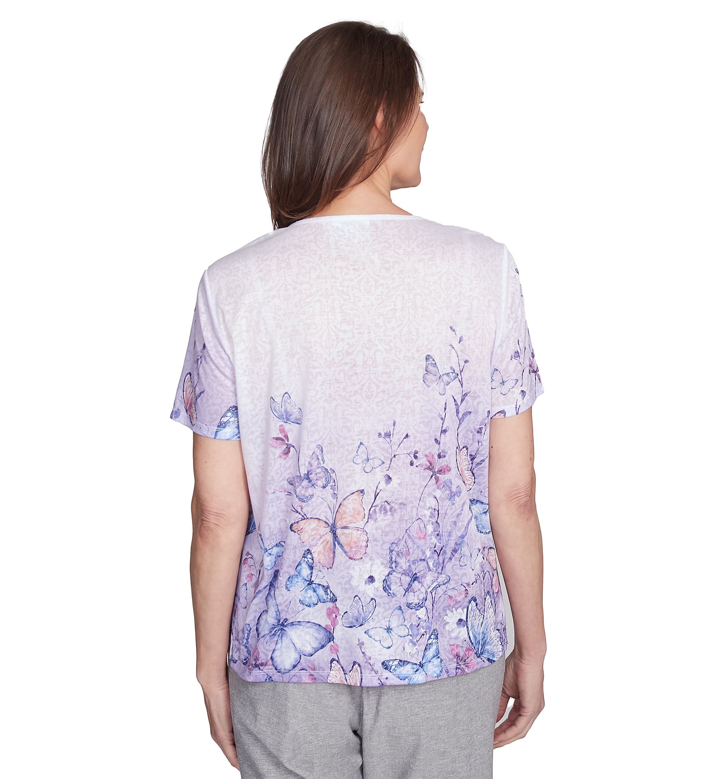 Womens Crystal Springs Ombré Butterfly