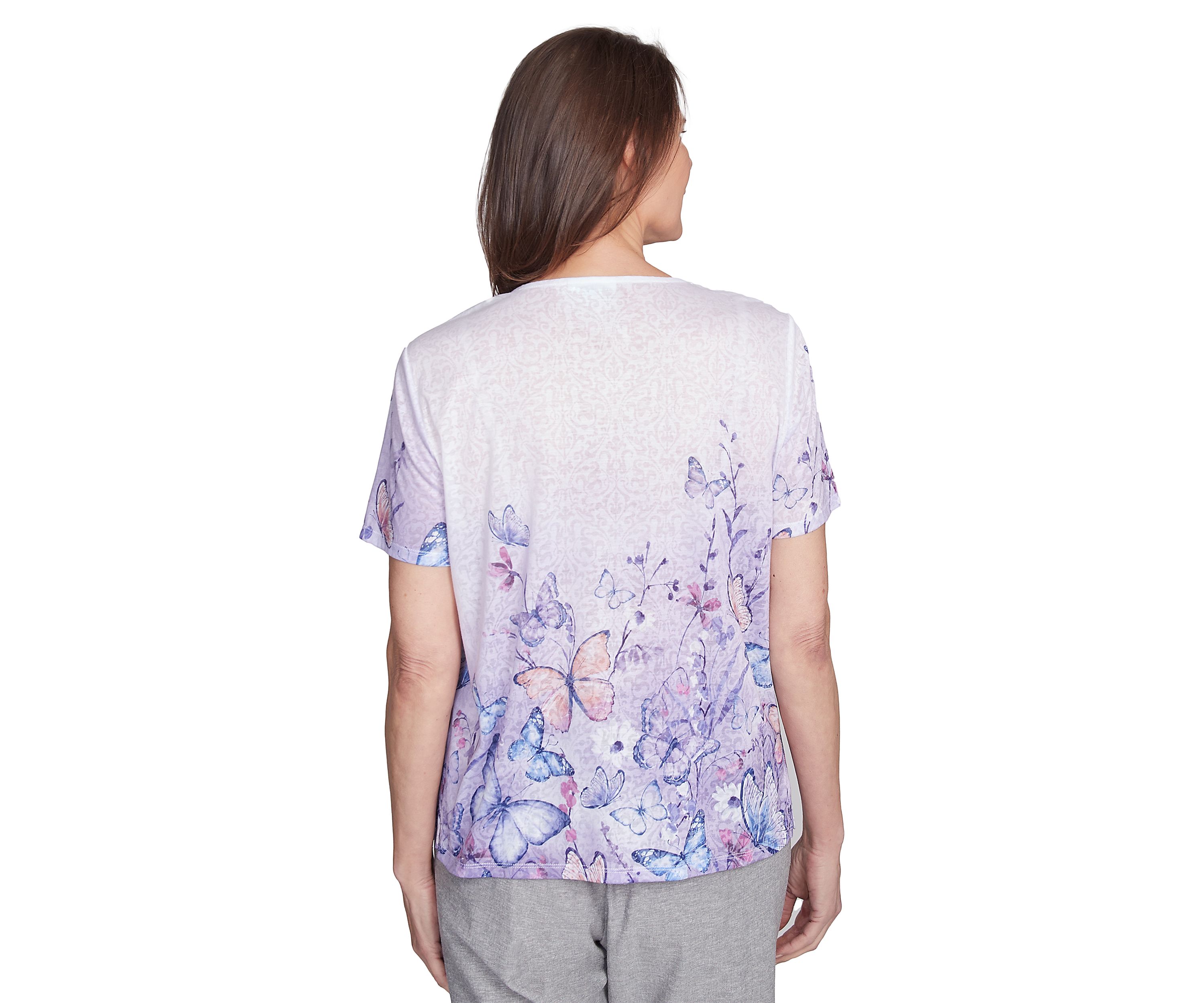 Womens Crystal Springs Ombré Butterfly