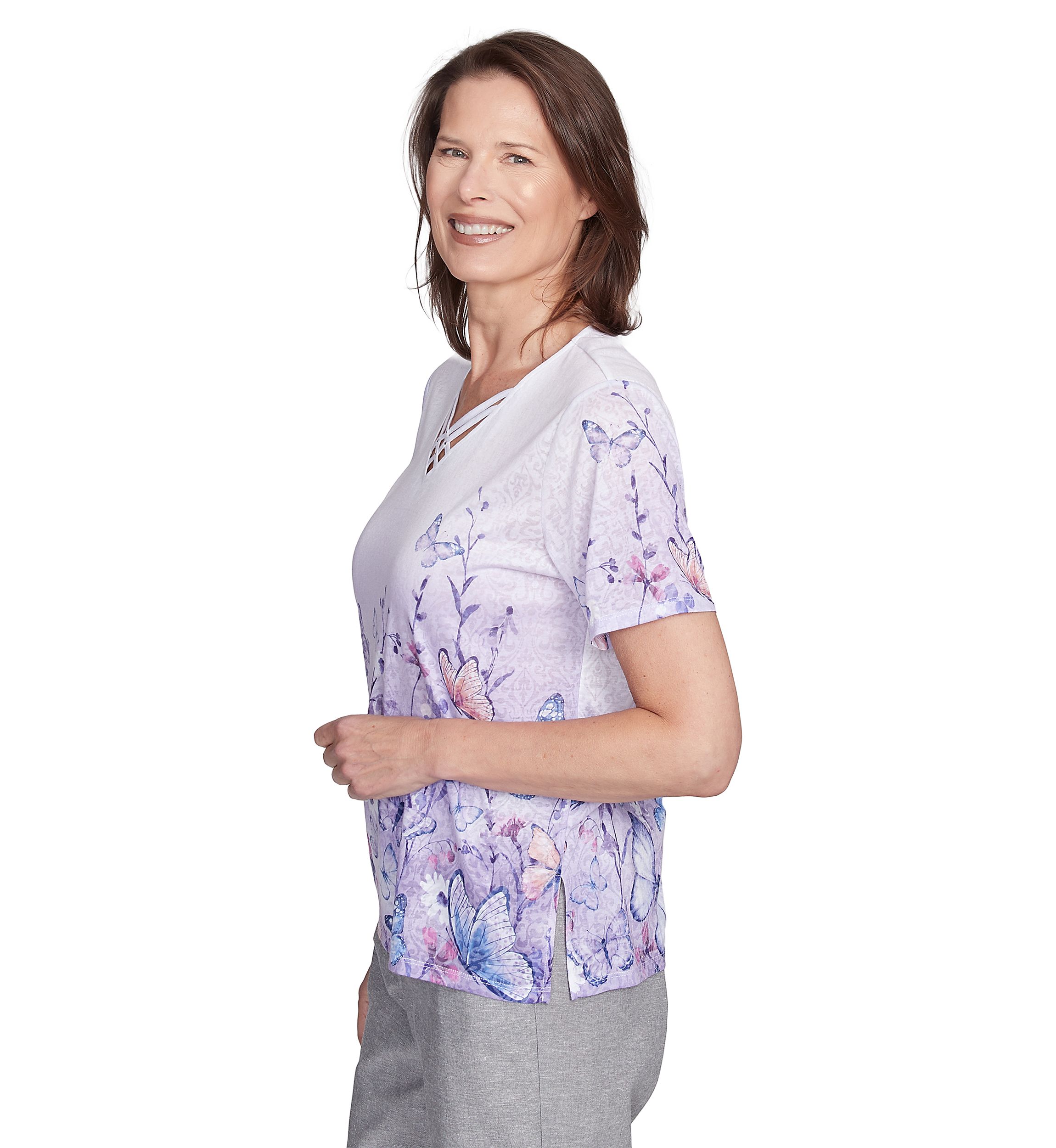 Womens Crystal Springs Ombré Butterfly