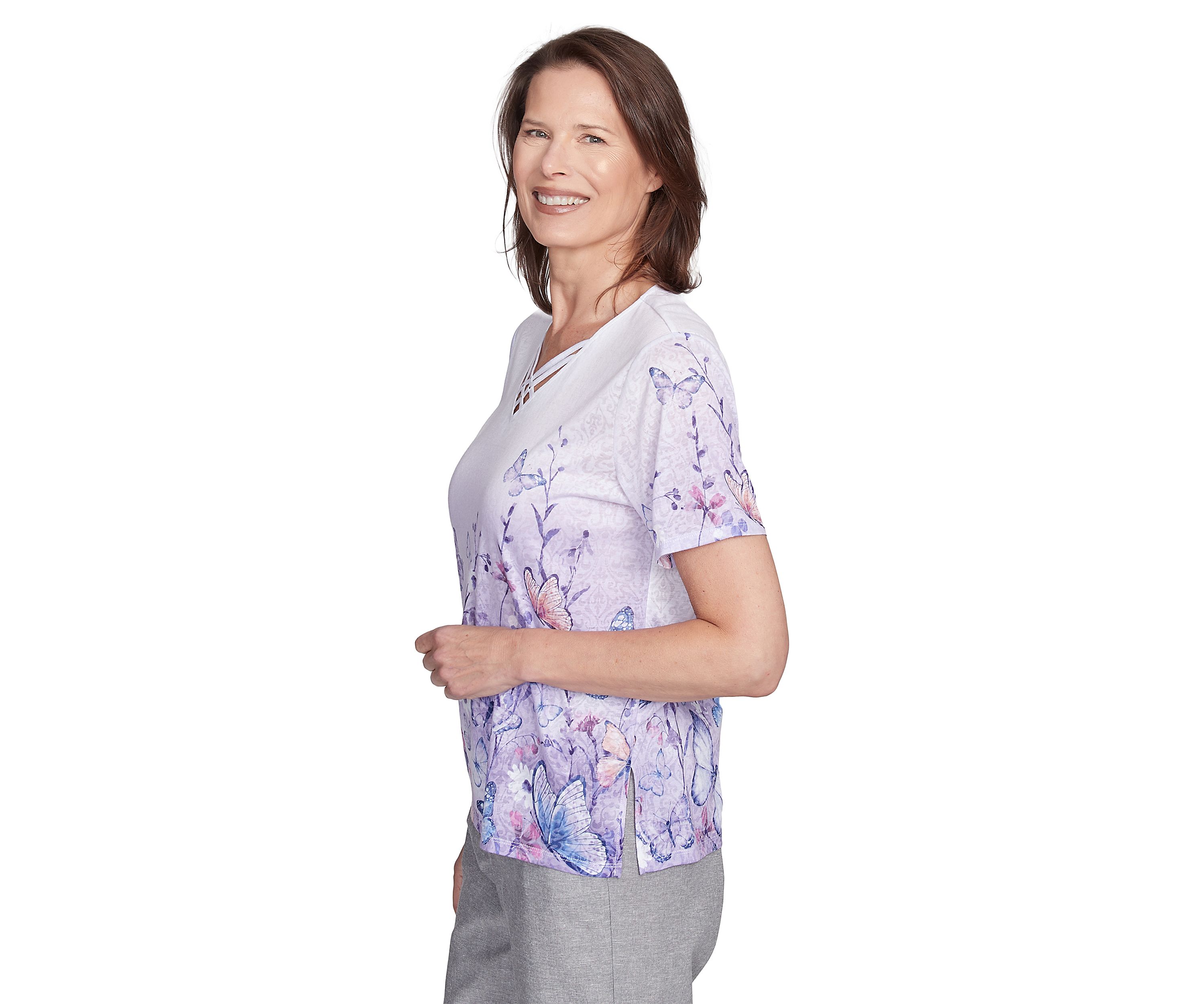 Womens Crystal Springs Ombré Butterfly