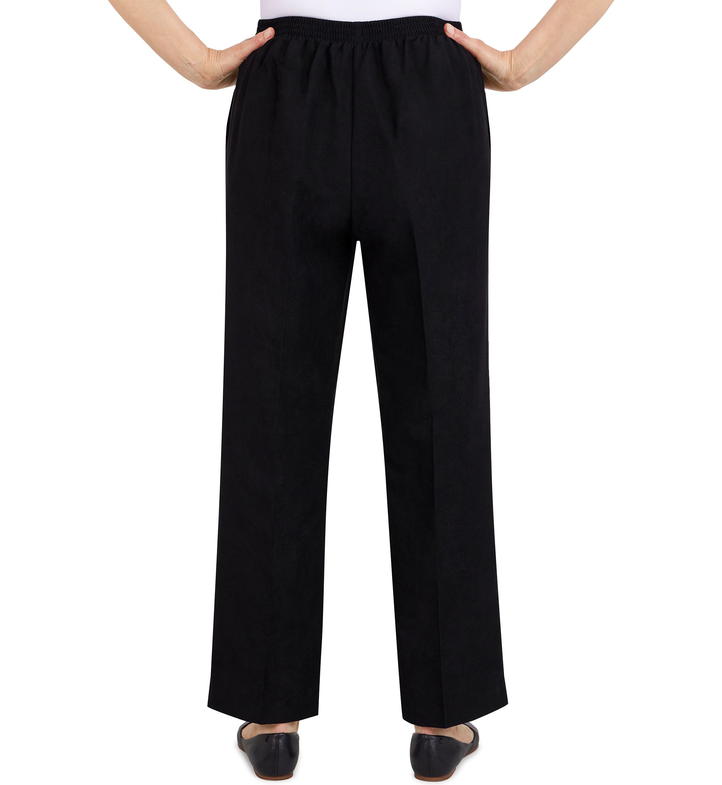 Womens Madagascar Pull On Straight Leg Pants in Regular Length