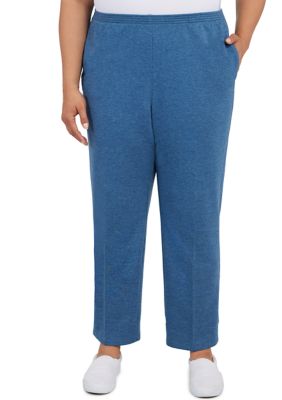 Plus Stonehenge Corduroy Pull-On Straight Leg Average Length Pants