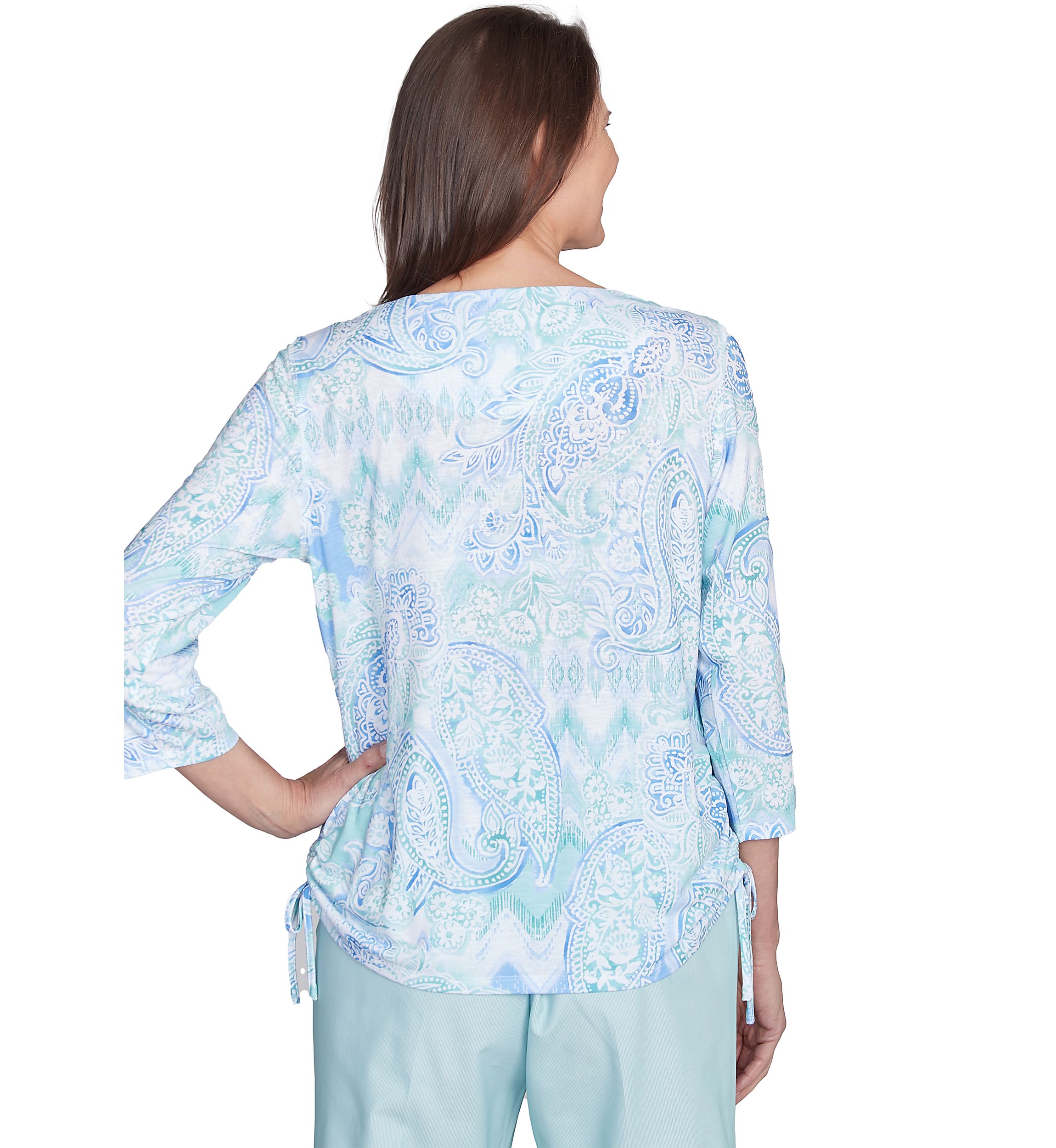 Petite St. Thomas Paisley Top