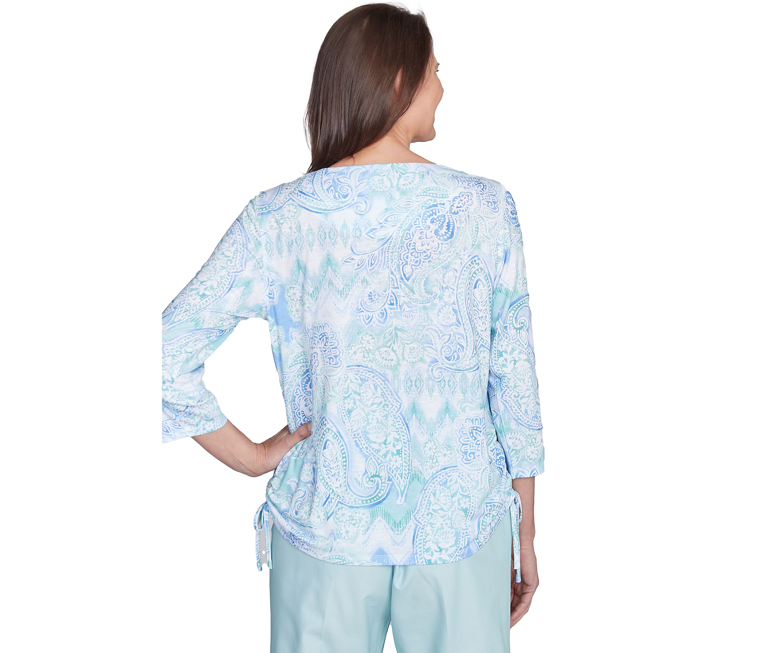 Petite St. Thomas Paisley Top