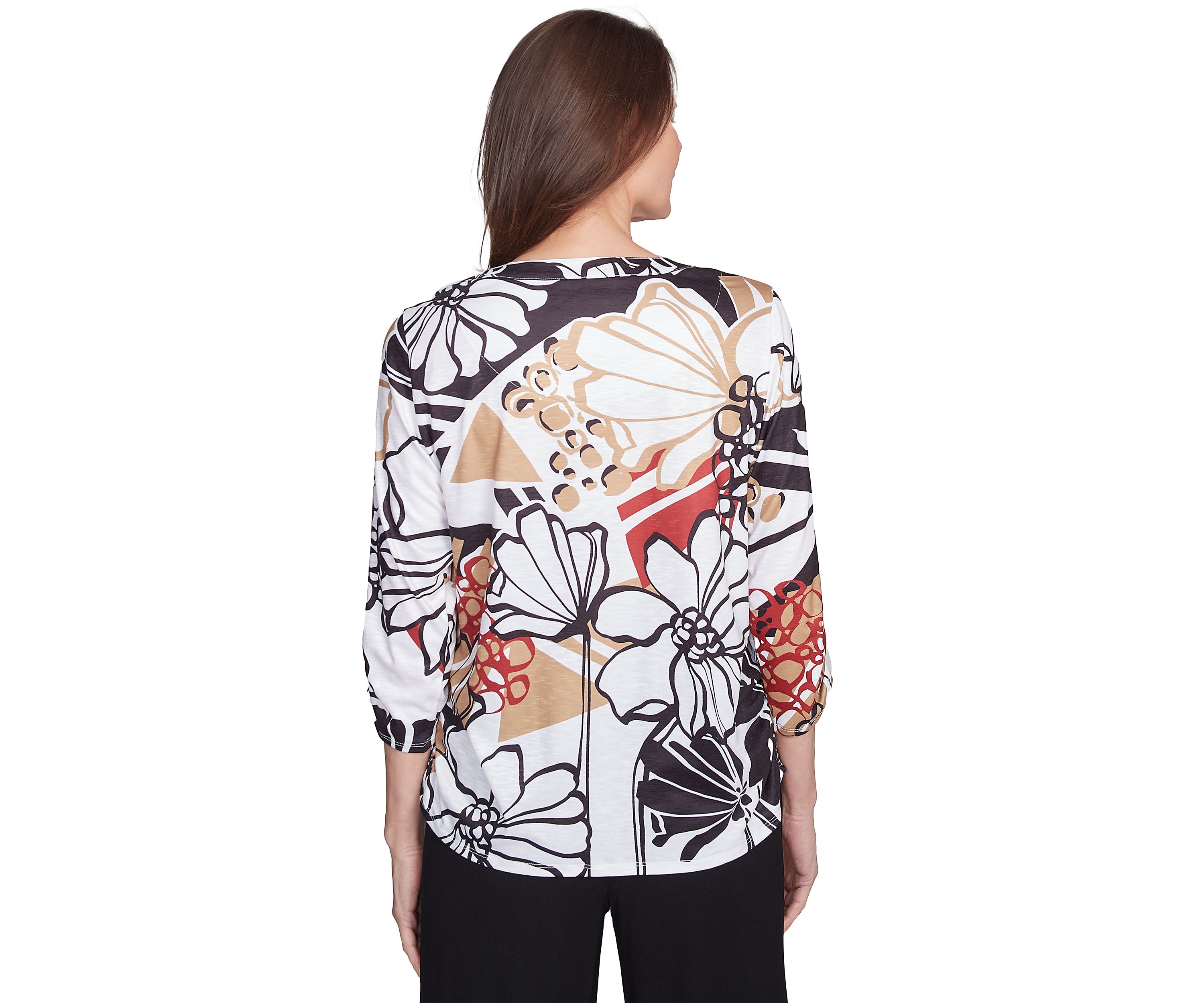 Womens Natural Instinct Bold Floral Top