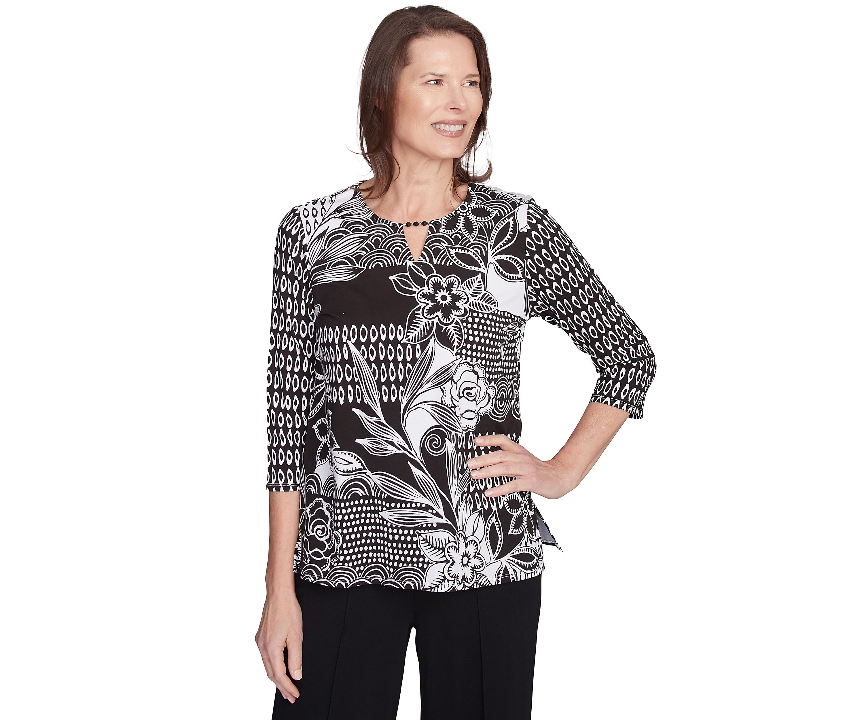 Petite Natural Instinct Monotone Patch