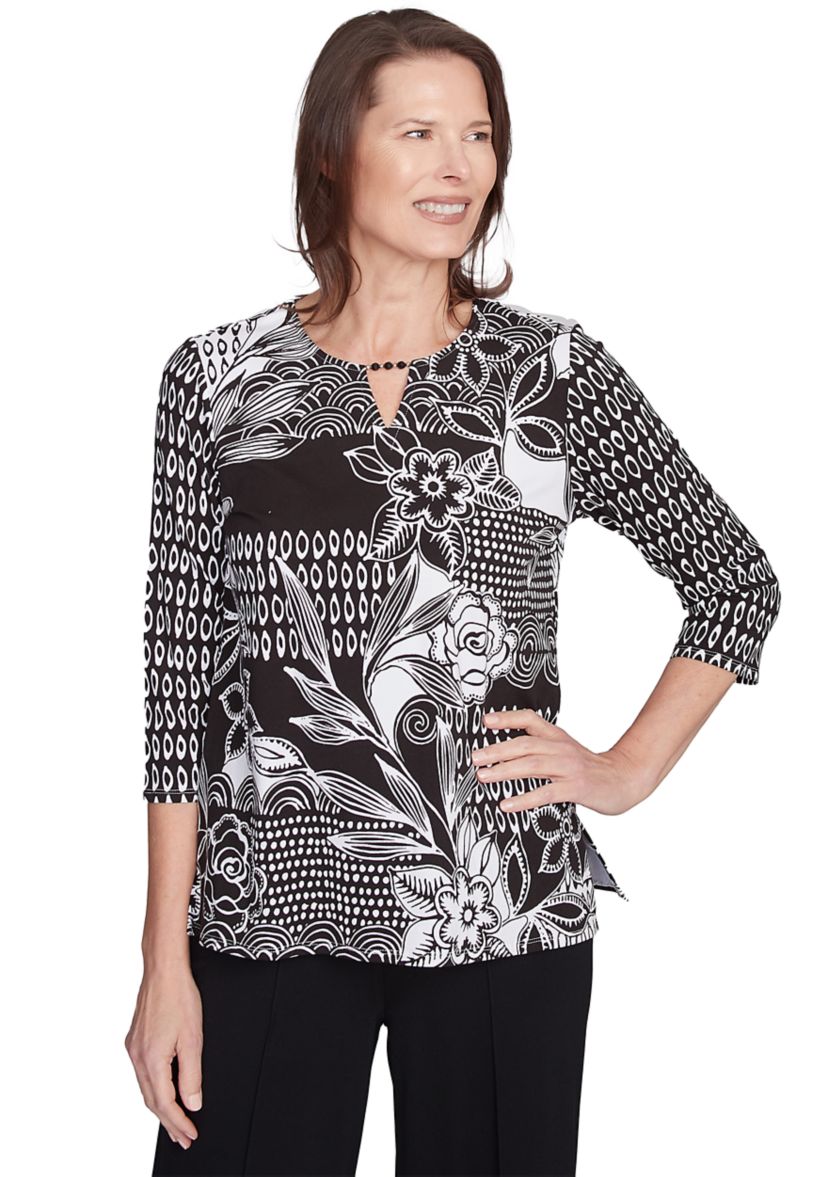 Petite Natural Instinct Monotone Patch