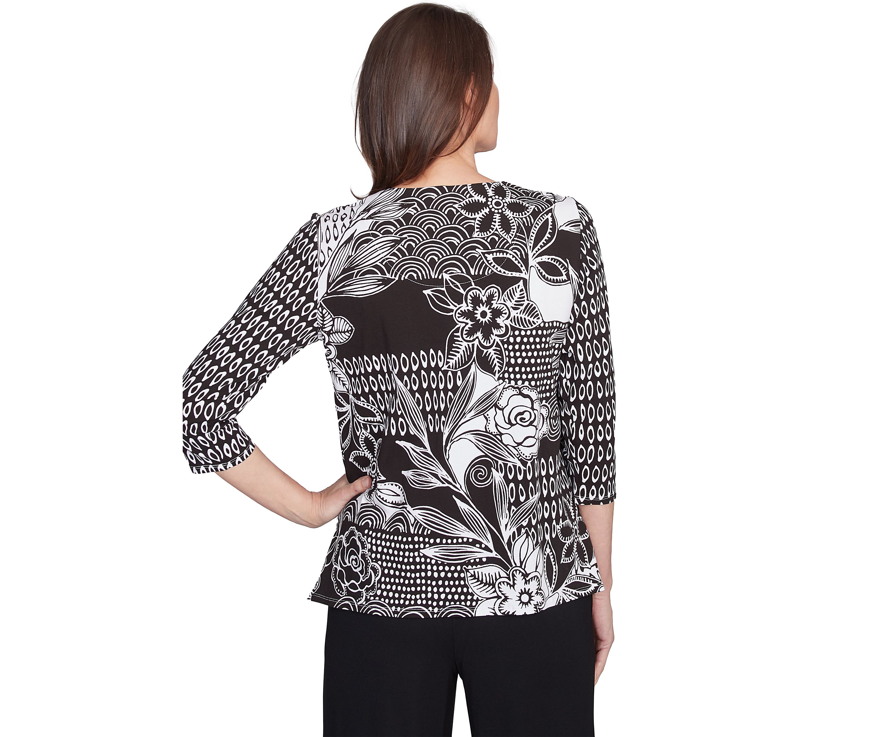 Petite Natural Instinct Monotone Patch
