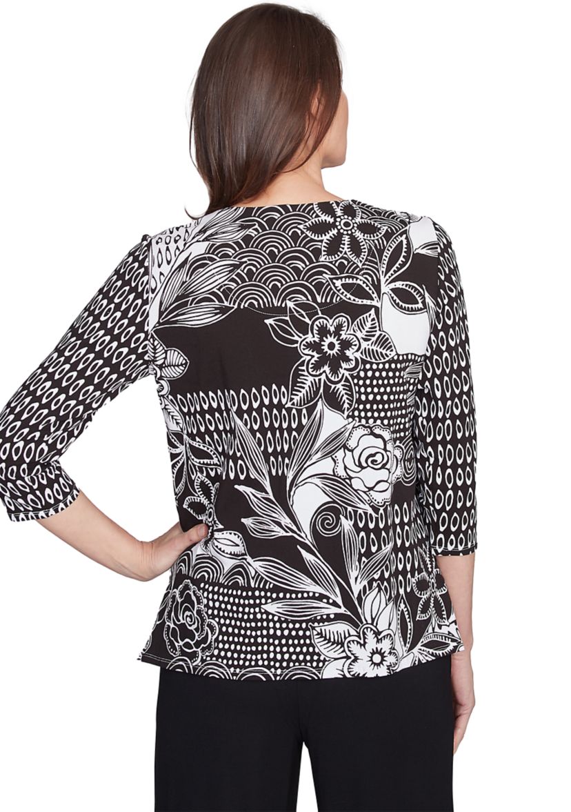 Petite Natural Instinct Monotone Patch