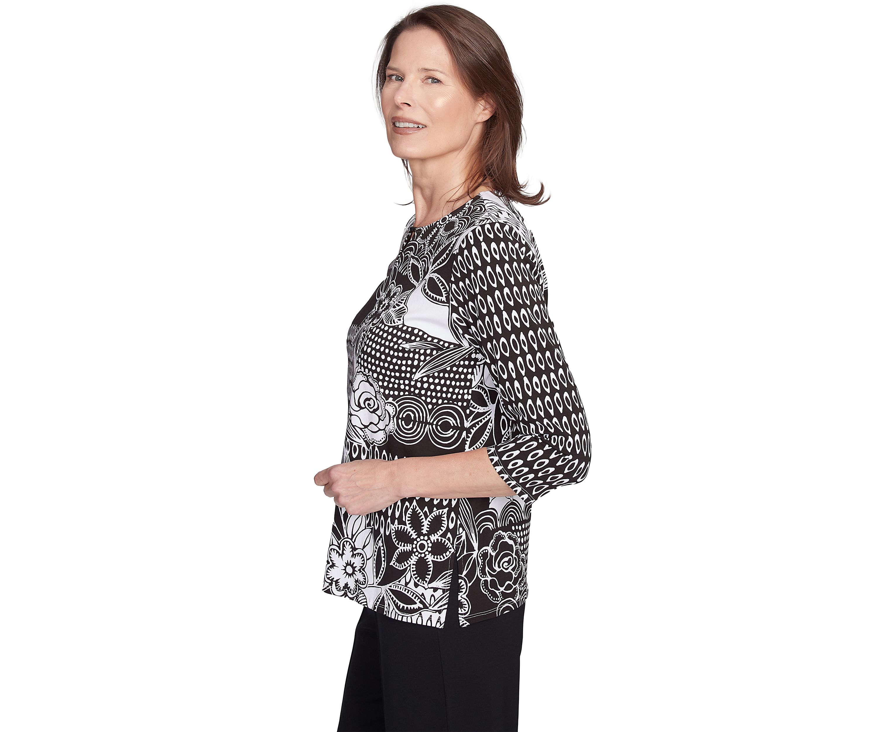 Petite Natural Instinct Monotone Patch