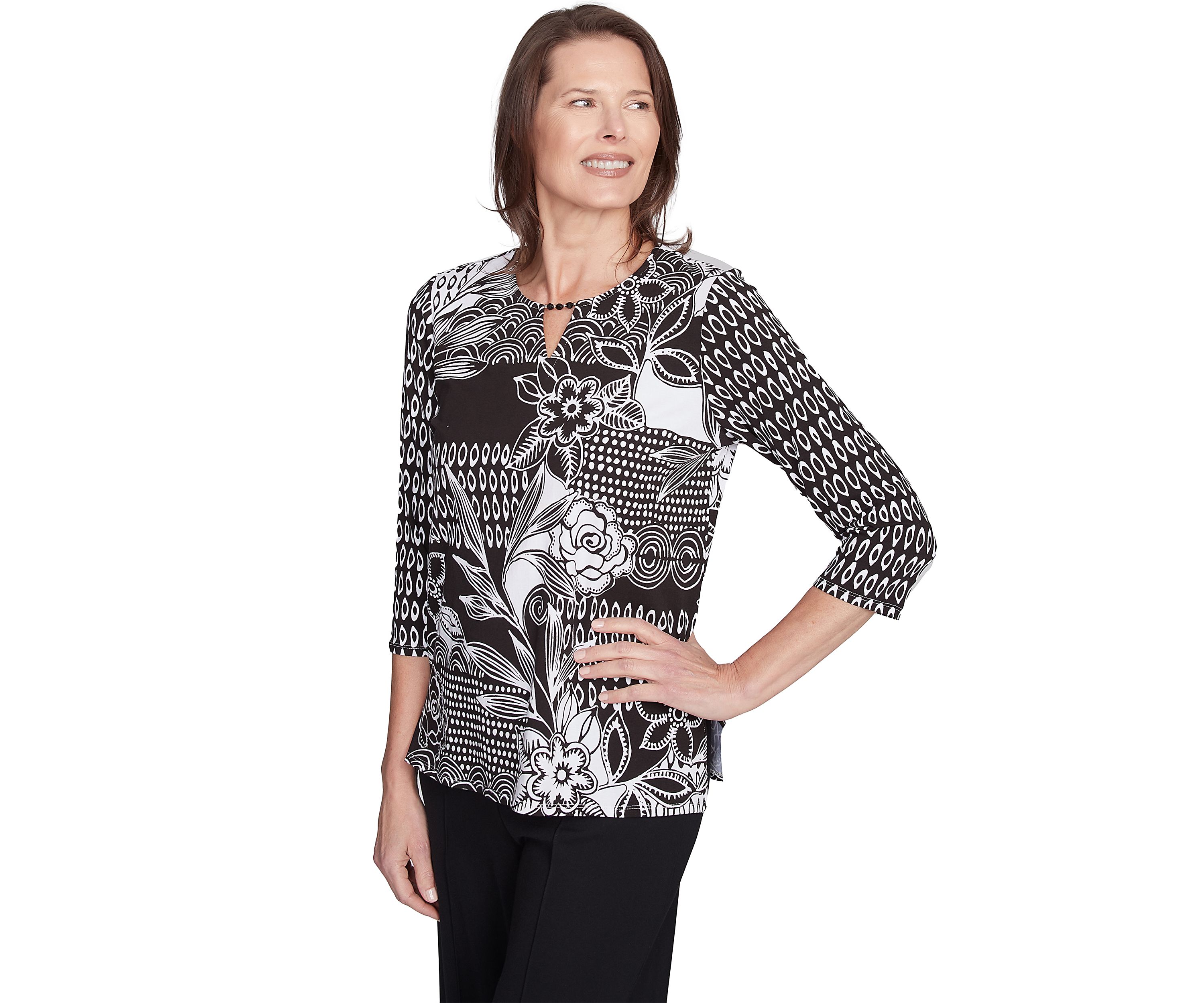 Petite Natural Instinct Monotone Patch