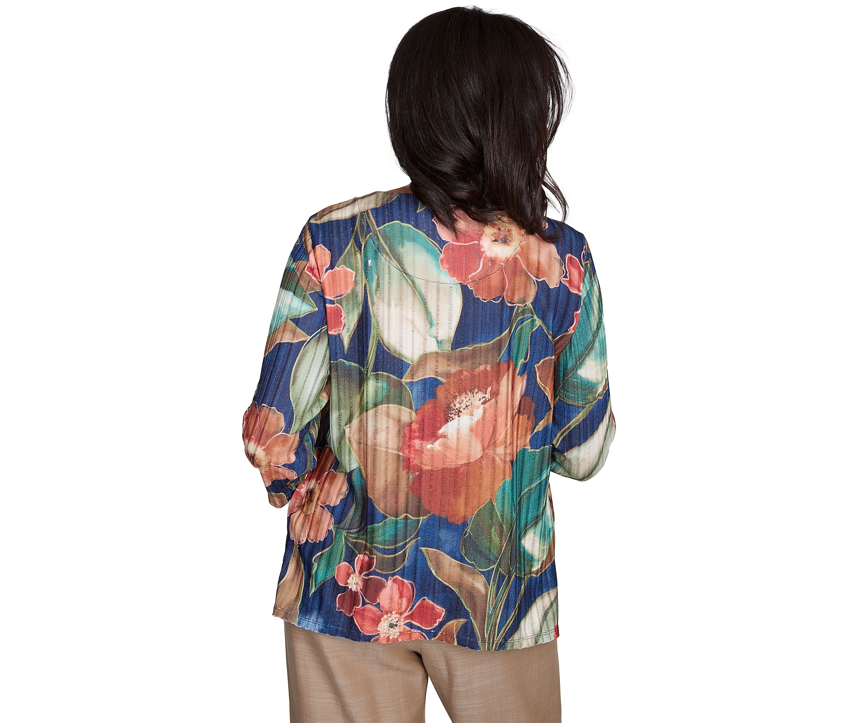 Womens Summer Solstice Drama Floral Top
