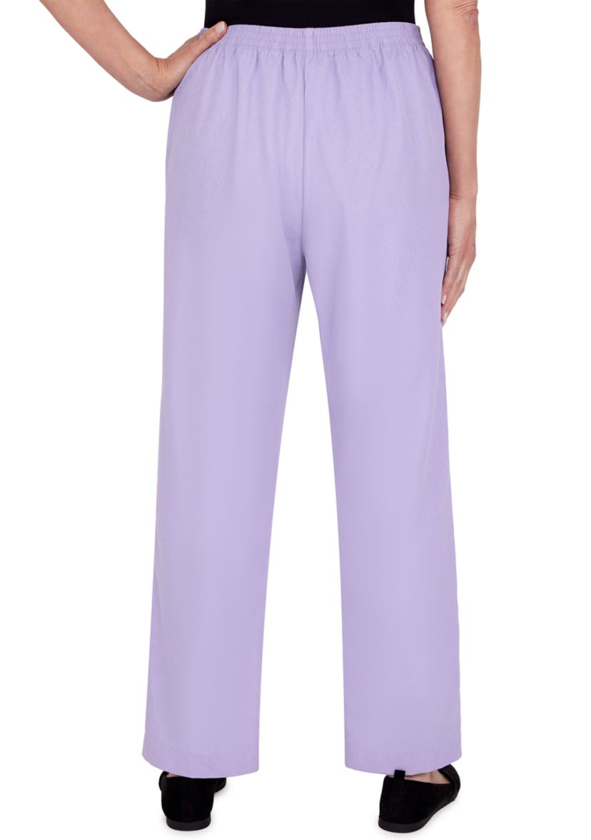 Womens Victoria Falls Corduroy Pull-On Straight Leg Short Length Pants