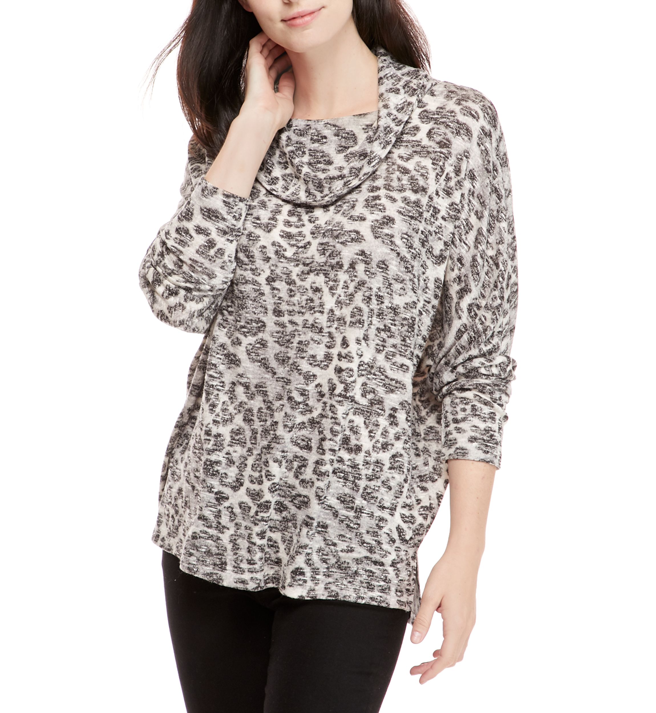 Womens Cowl Neck Sweater