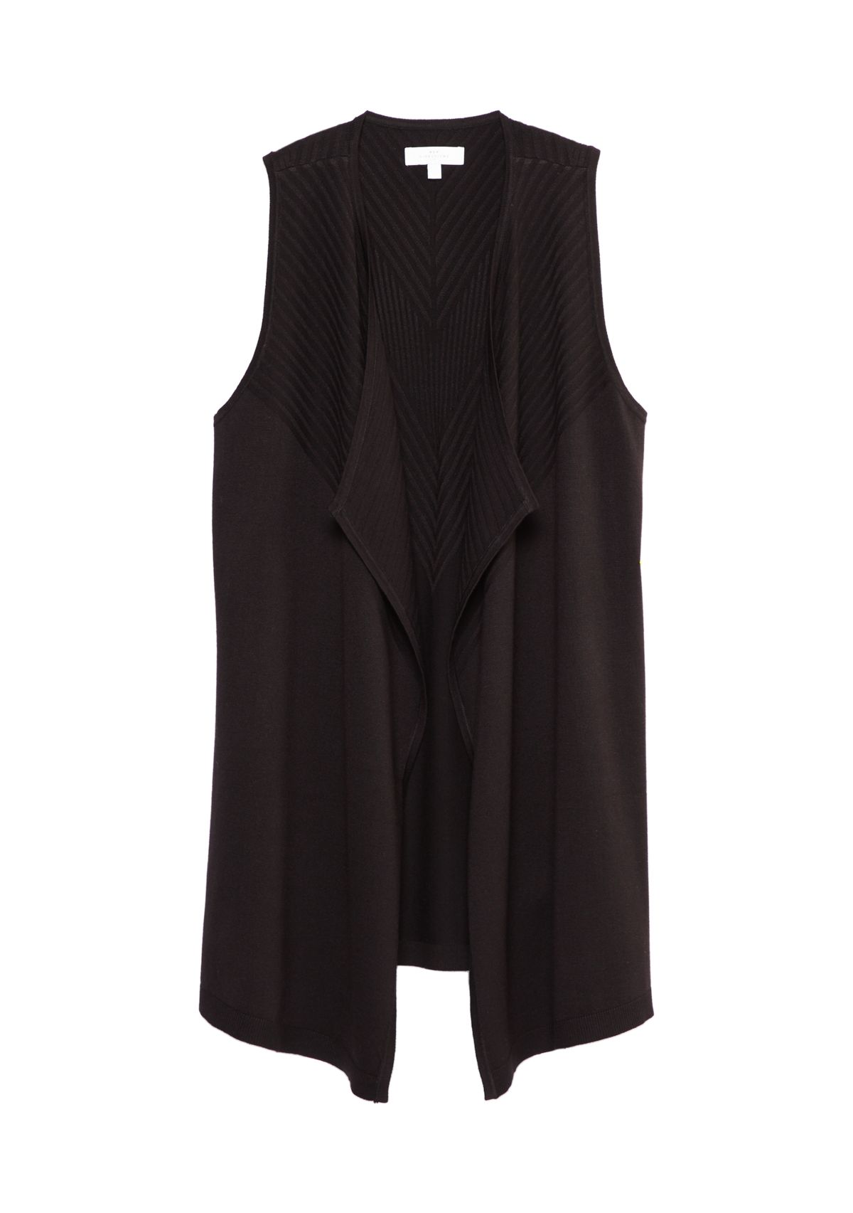 Womens Drape Front Vest
