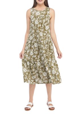 halston tie dye dress