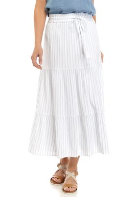 New Directions® Women's Tiered Midi Skirt | belk