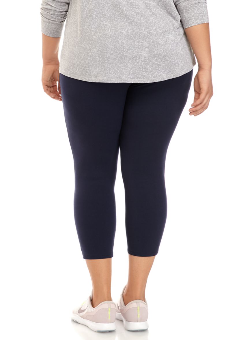 Plus Size Studio Capri Leggings 
