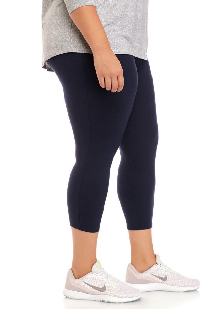 Plus Size Studio Capri Leggings 