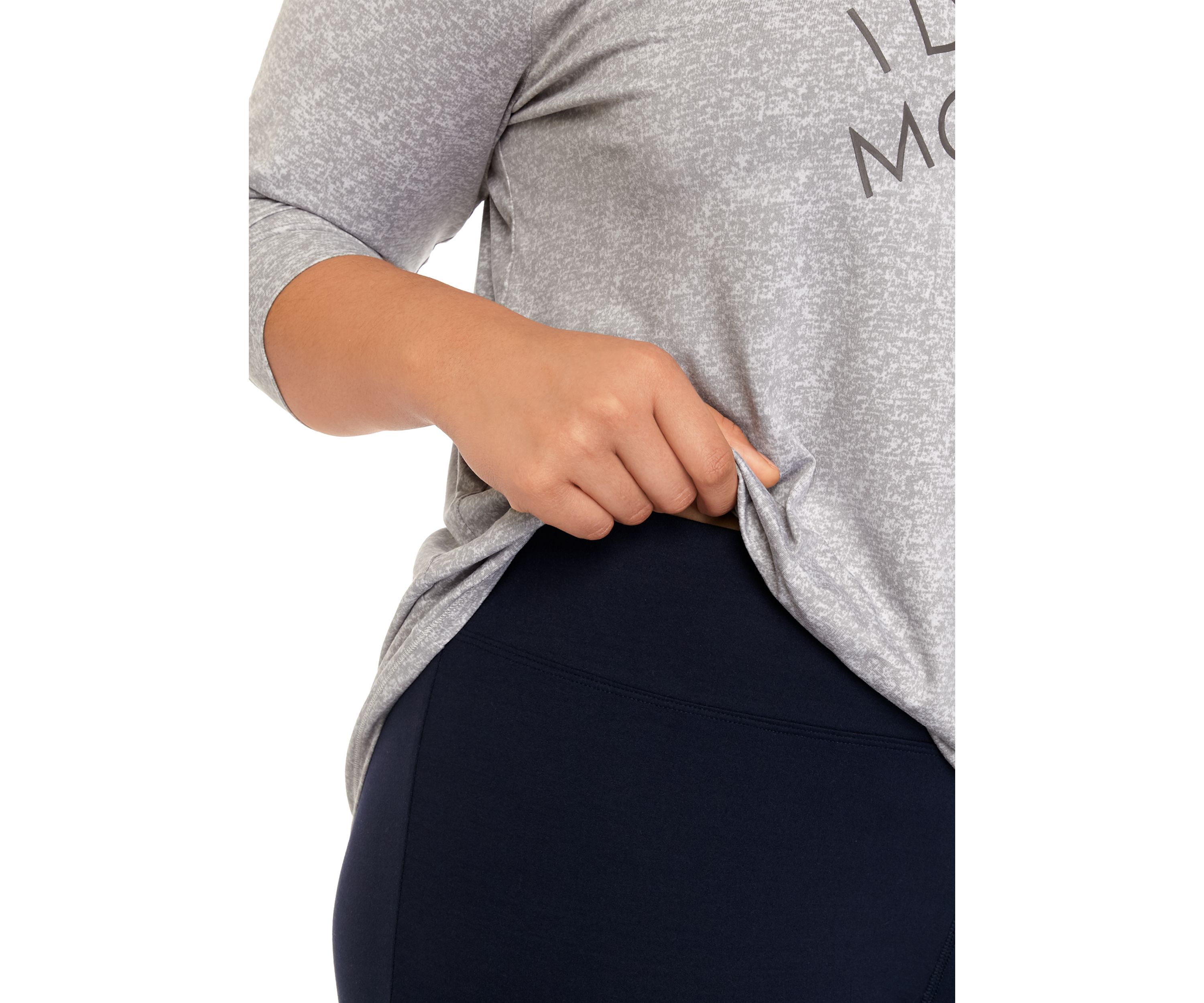 Plus Size Studio Capri Leggings 